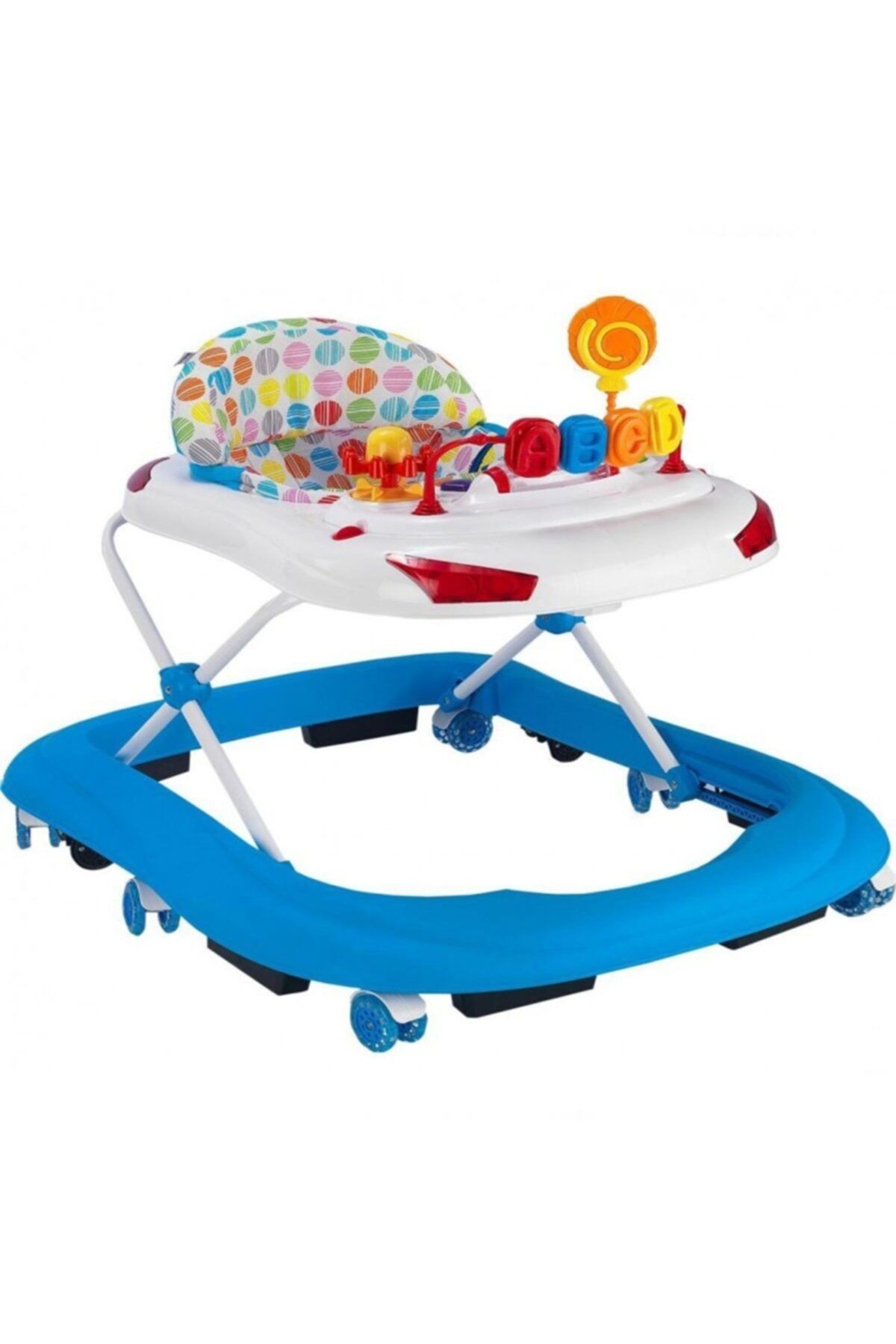 BabyHope Yılın Ilk Fırsatları - 218 Tobby Yürüteç Mavi - ™ Beyaz At®