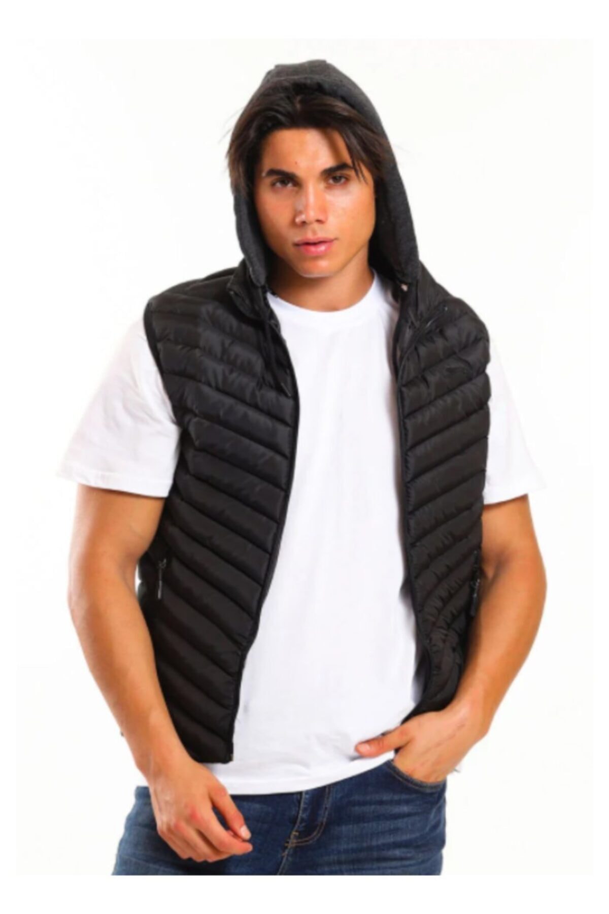 Slazenger How Erkek Siyah Yelek St21ye004-500