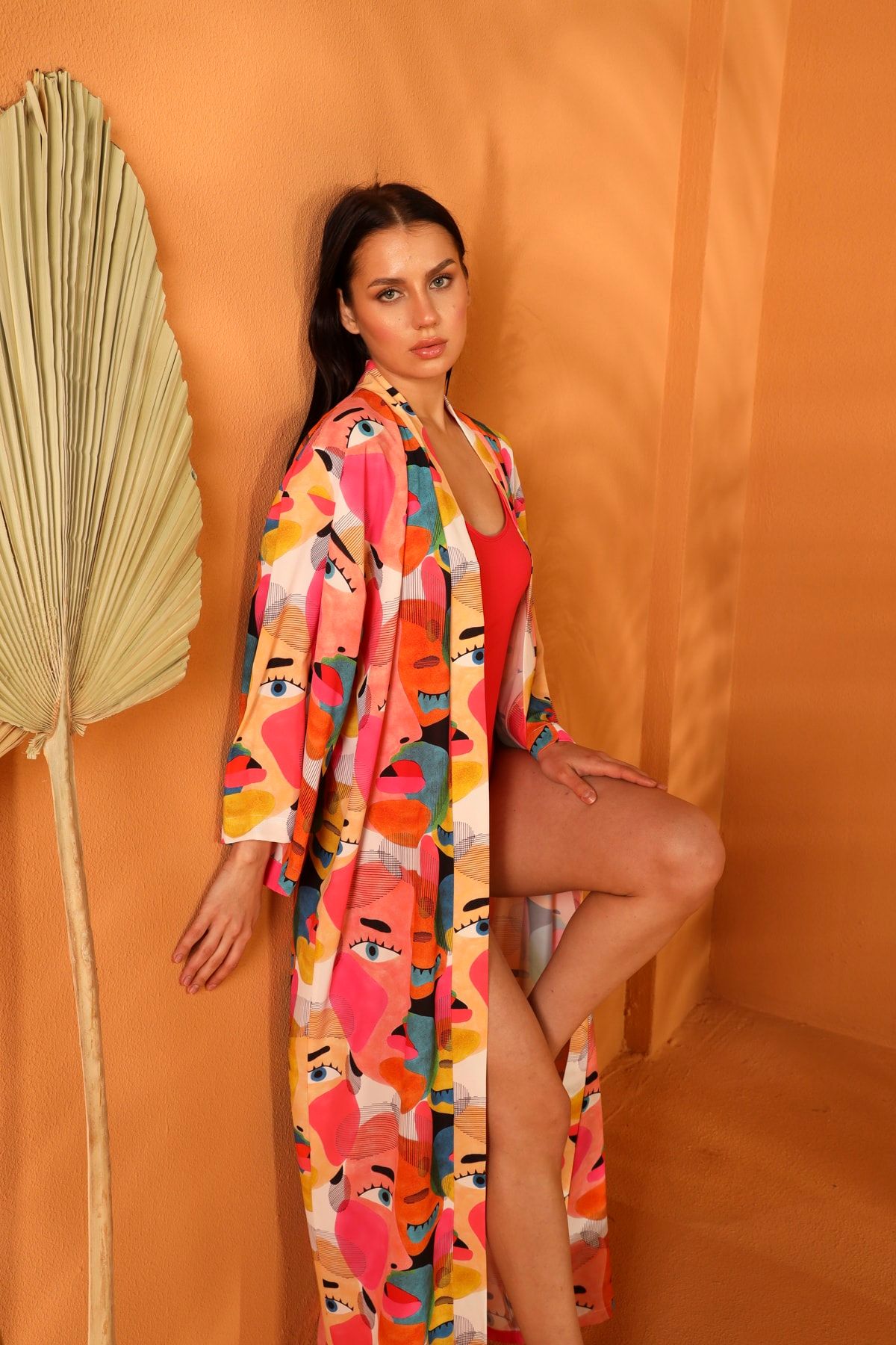 ELAF Not Spoıl Uzun Kimono Pareo