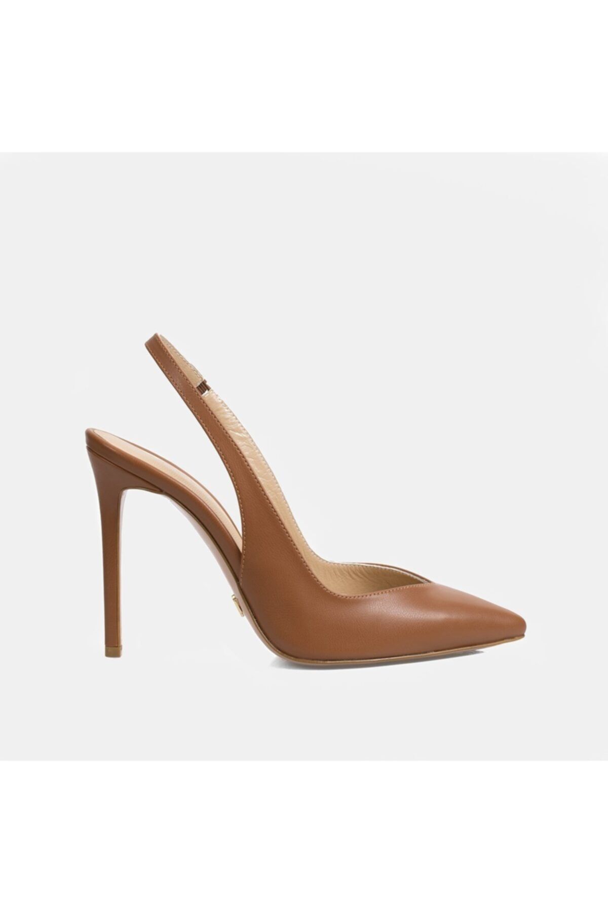 Jabotter Lady Taba Deri 10 Cm Stiletto