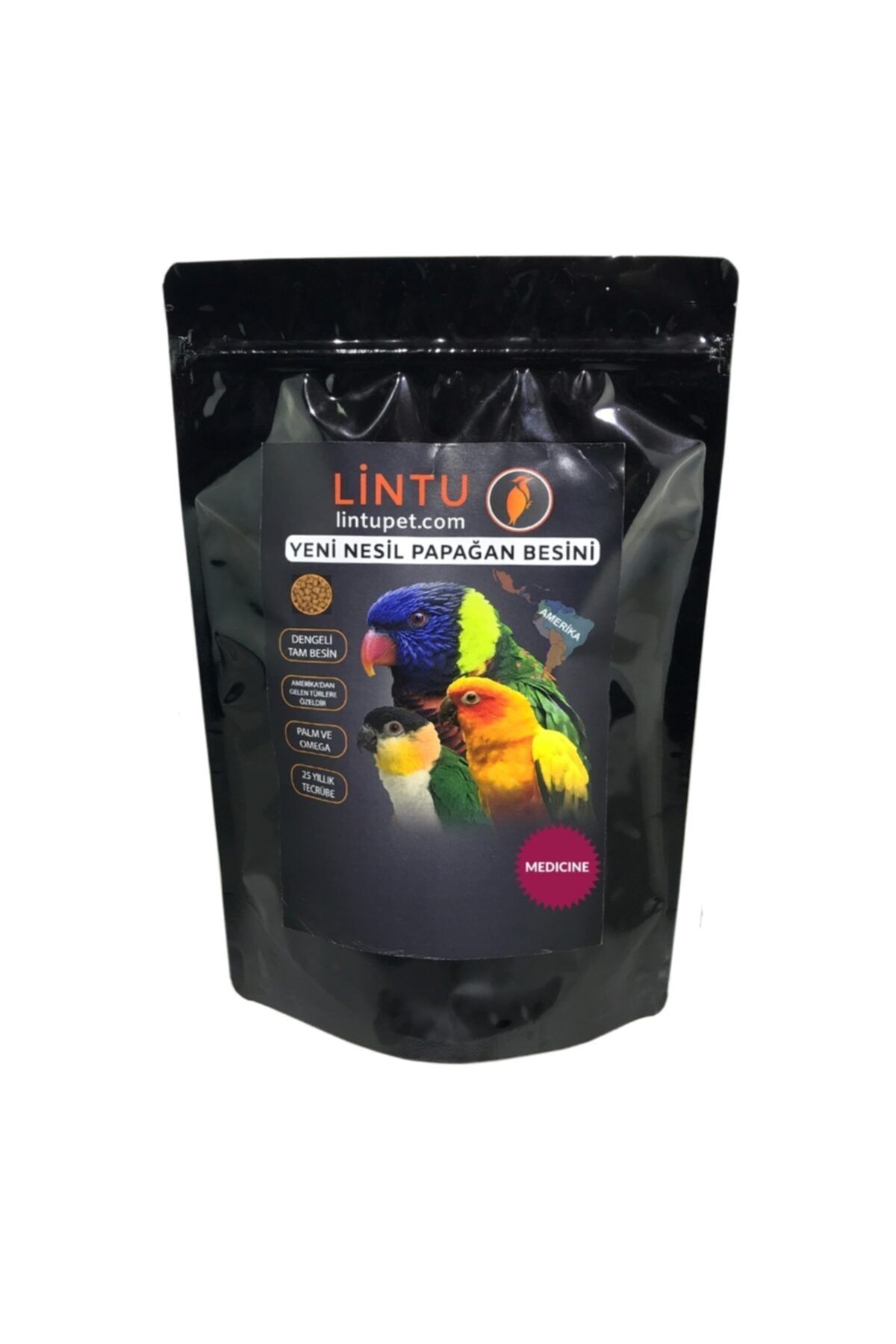 Lintu Amerika Medicine Papağan Besini - 1 Kg