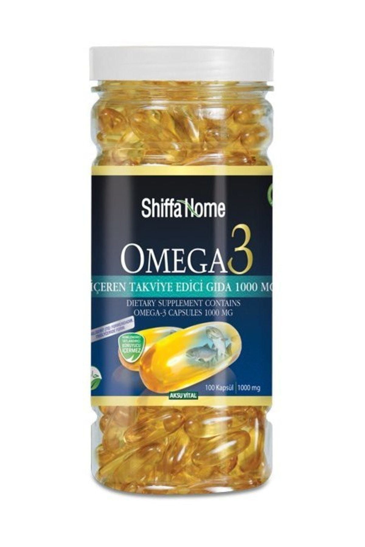 Aksu Vital Omega 3 Balık Yağı 1000 mg X 100 Kapsül