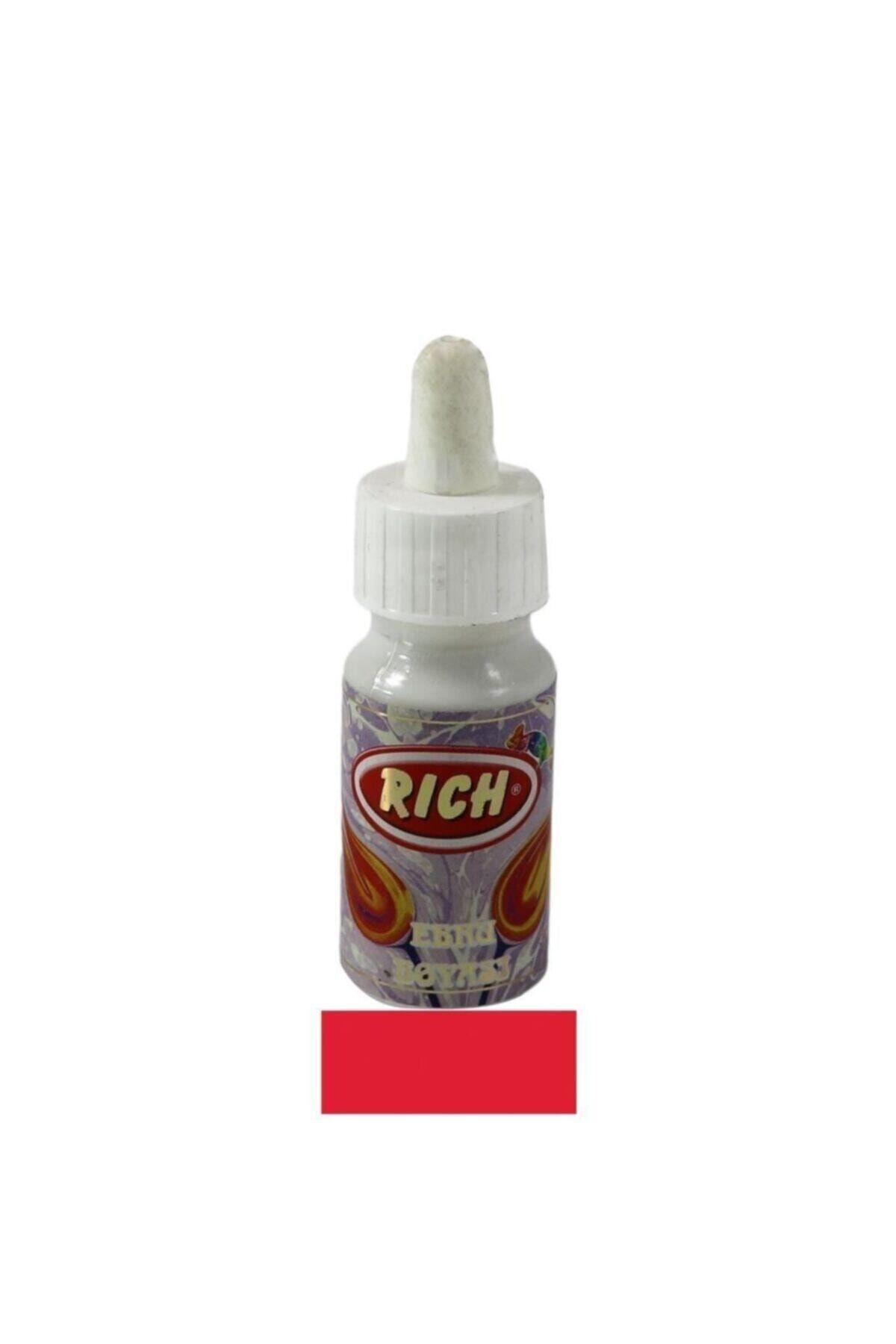 Rich Akrilik Ebru Boyası 30 Cc Kırmızı Ebr-030-8214