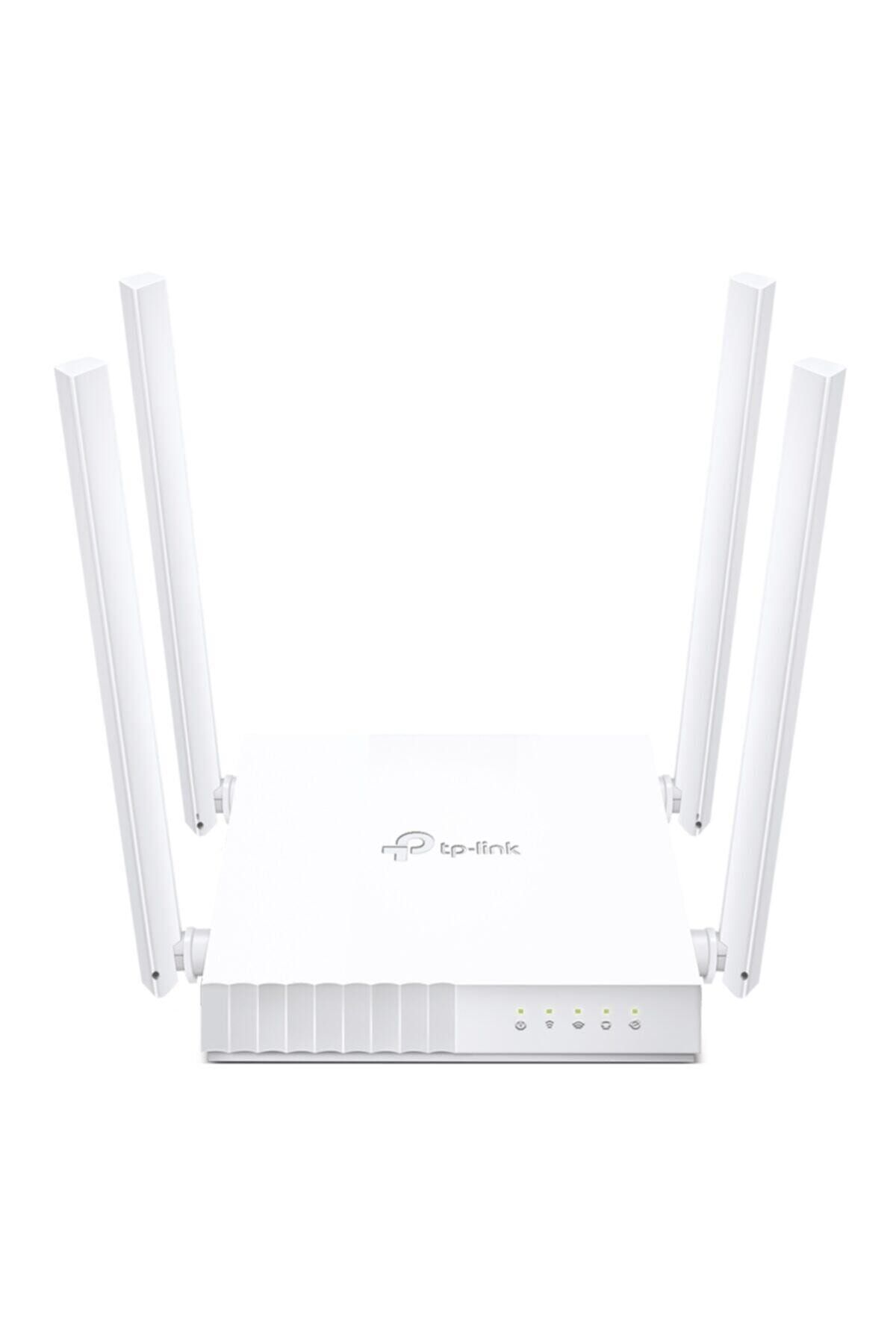 TPLINK Archer C24 Dual Bant 4 Port Kablosuz Router Ac750