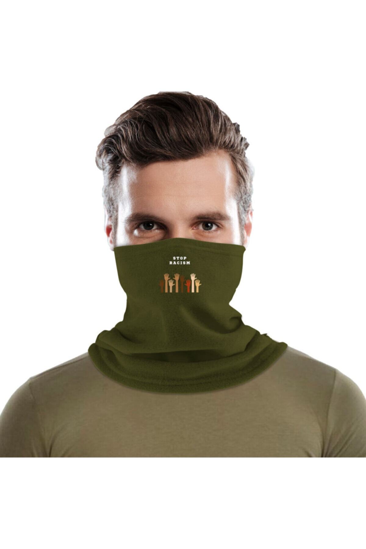 astak Unisex Stop Racism Boyunluk/bere Çift Fonksiyonlu Bll989