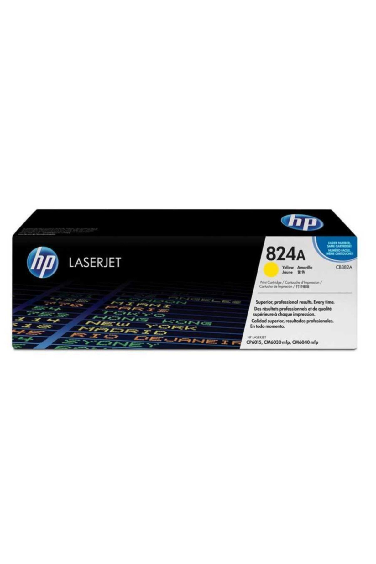 HP 824a-cb382a Sarı Orjinal Toner