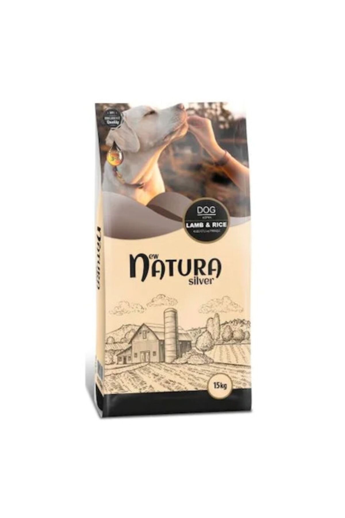 natura New Kuzu Ve Pirinçli Yetişkin Köpek Maması 15 Kg
