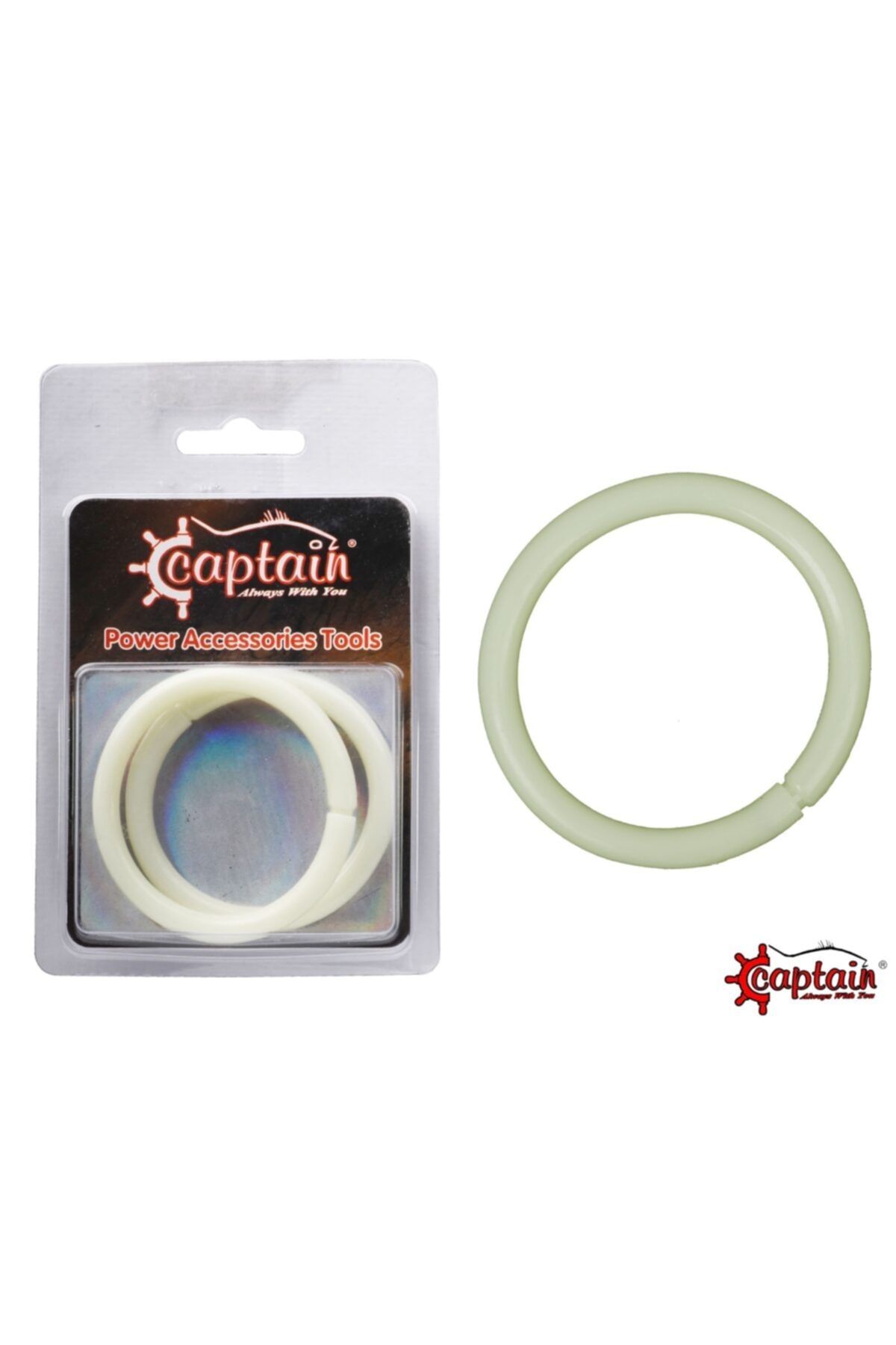 CAPTAIN 7630 Plastik Işaret Halkası Lumınous 2 Li Pk