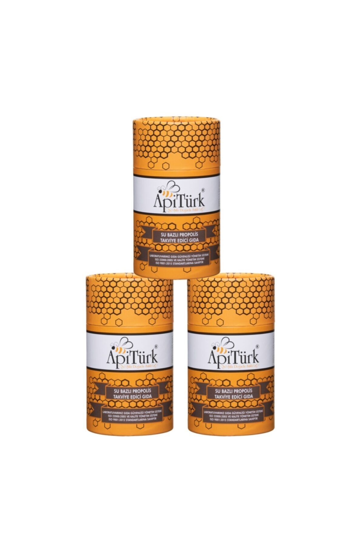 APİTÜRK Su Bazlı Propolis 50 ml 3 Adet