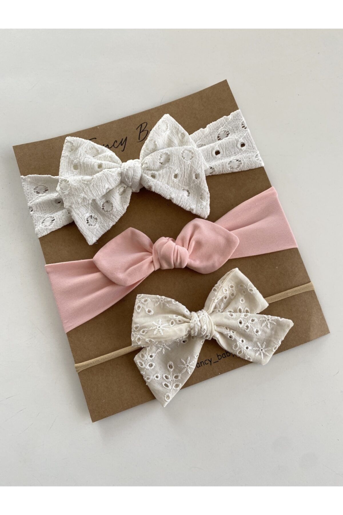 FANCY BABY Üçlü Bandana Set
