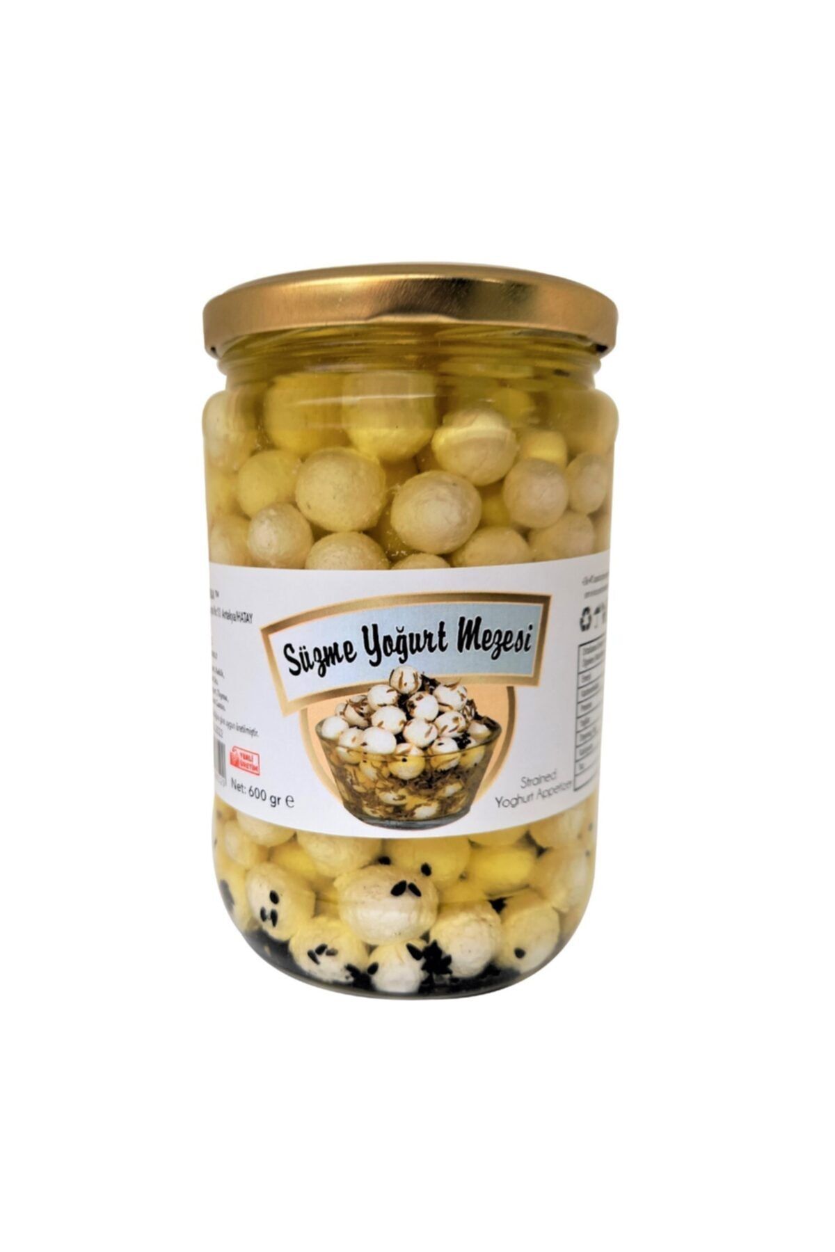 Turunç Gıda Süzme Yoğurt Mezesi 600 Gr