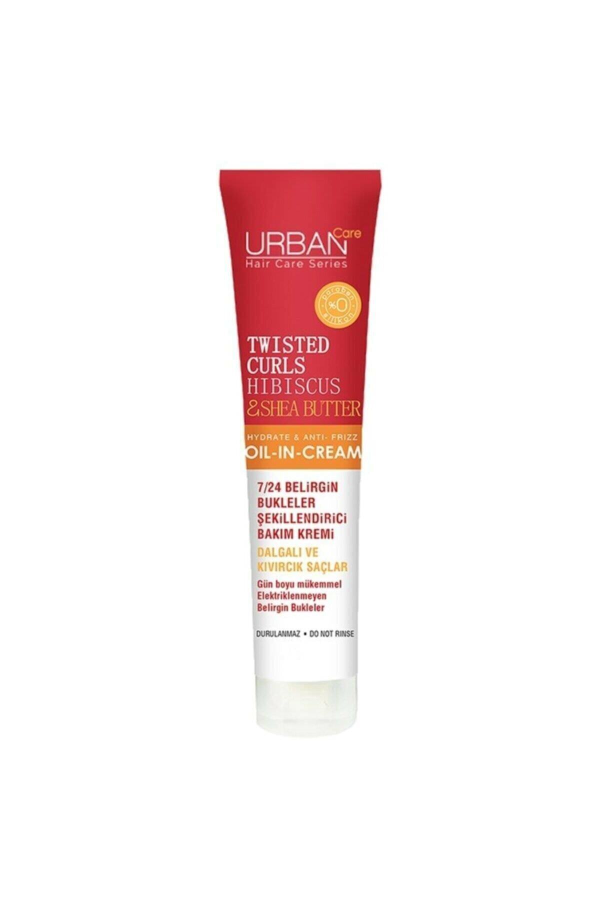 Urban Care Natural's Urban Care Twisted Curls Hibiscus & Shea Butter Durulanmayan Saç Bakım Kremi 175 Ml