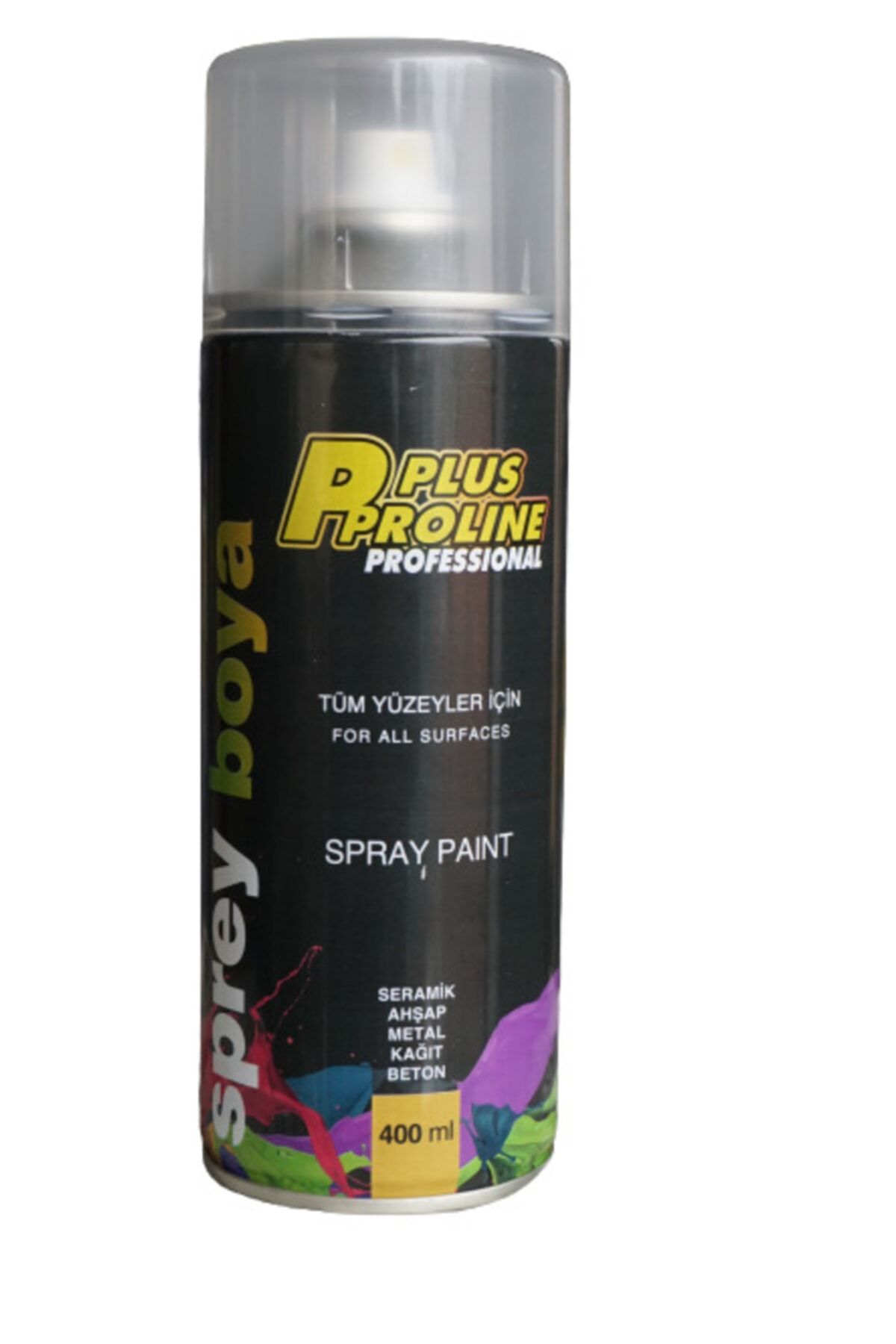 PLUS PROLİNE Tüm Yüzeyler İçin Sprey Boya 400ml Kahverengi