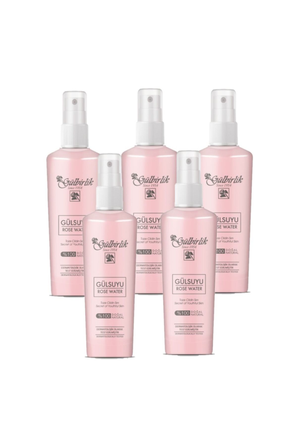 Gülbirlik Gül Suyu 125 ml 5li Set