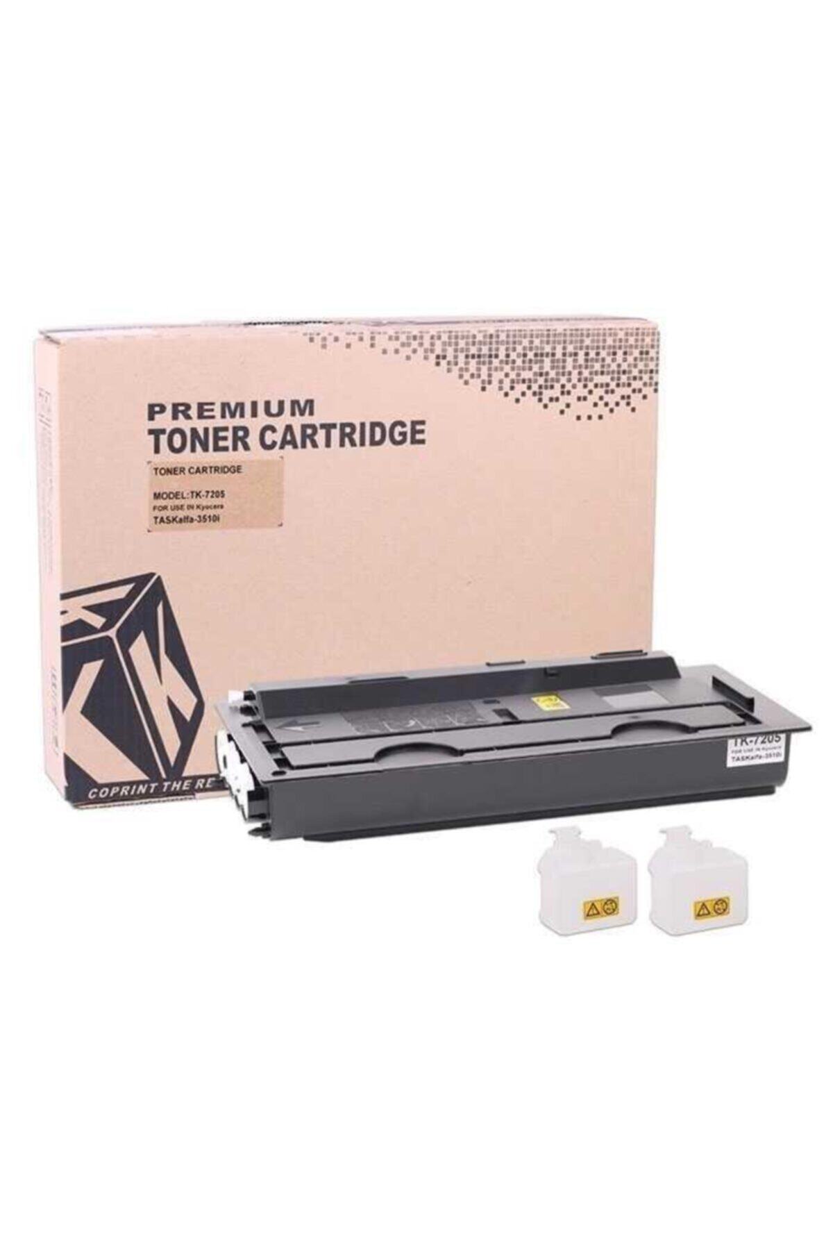 Asyaink Kyocera Tk7205 / 3510ı Uyumlu Siyah Muadil Toner