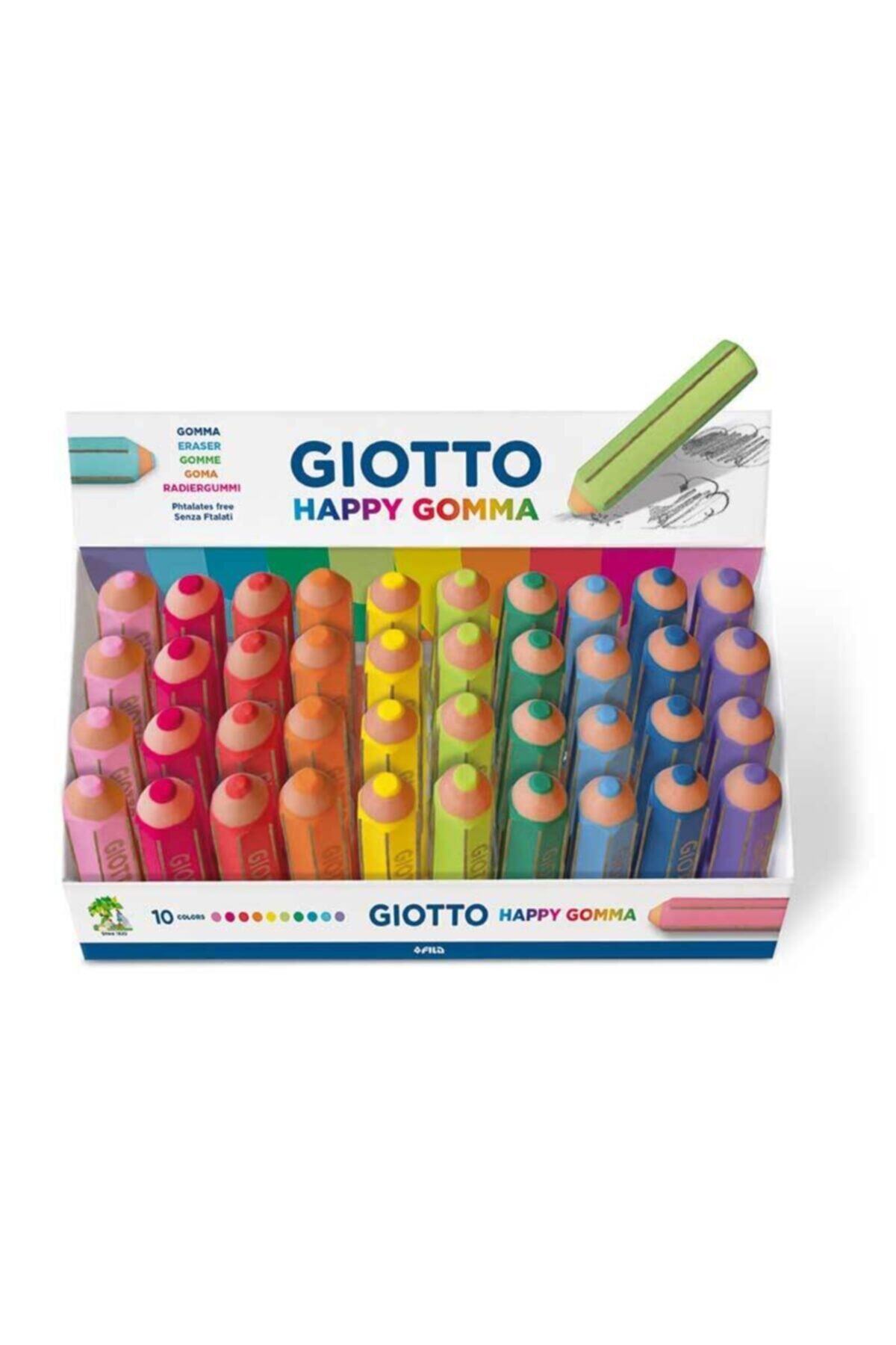 Yaygan Giotto Happy Gomma Silgi 40 Lı Kutu Ft233800