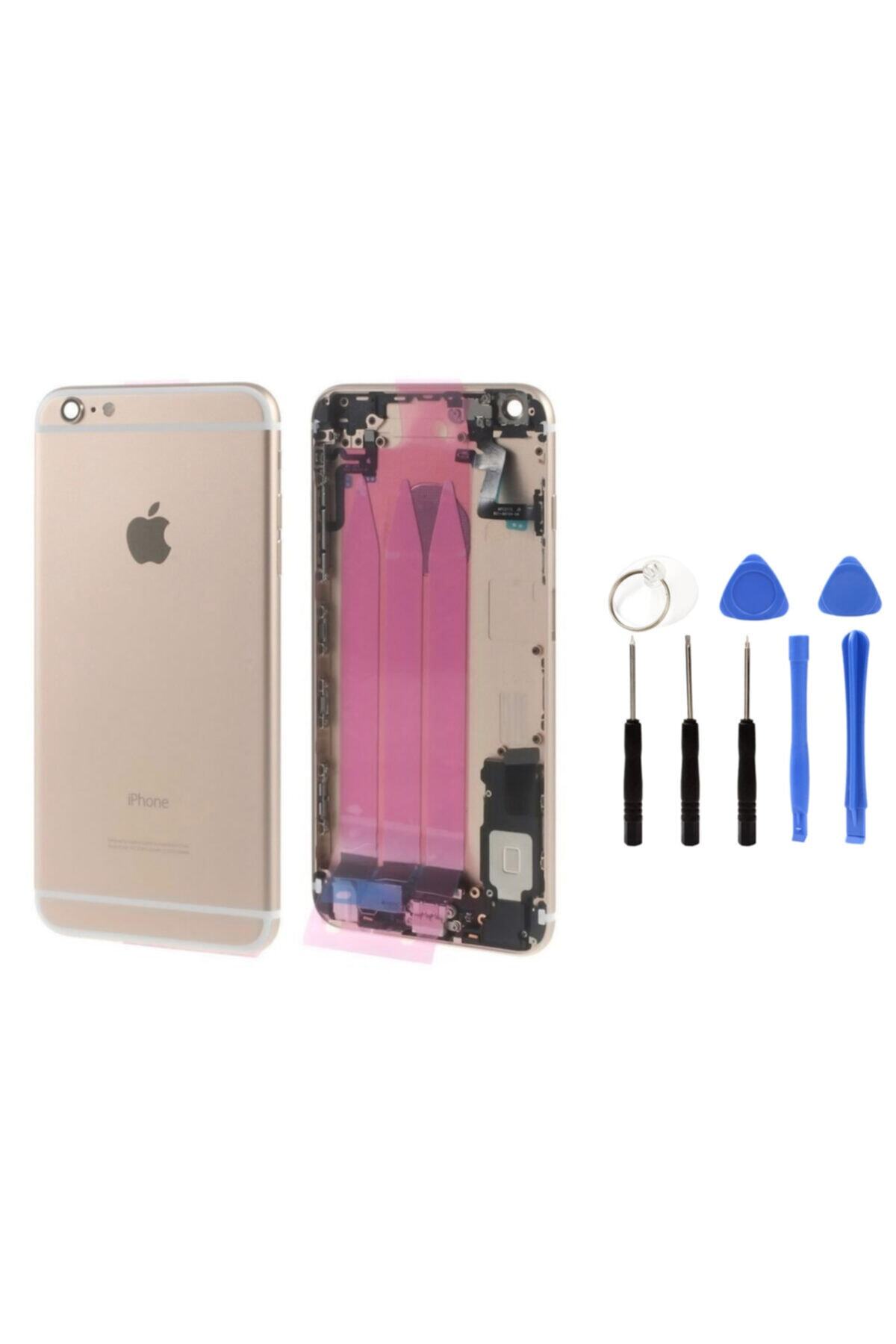 instatech Iphone 7g Uyumlu Dolu Kasa + Montaj Seti Hediye - Gold