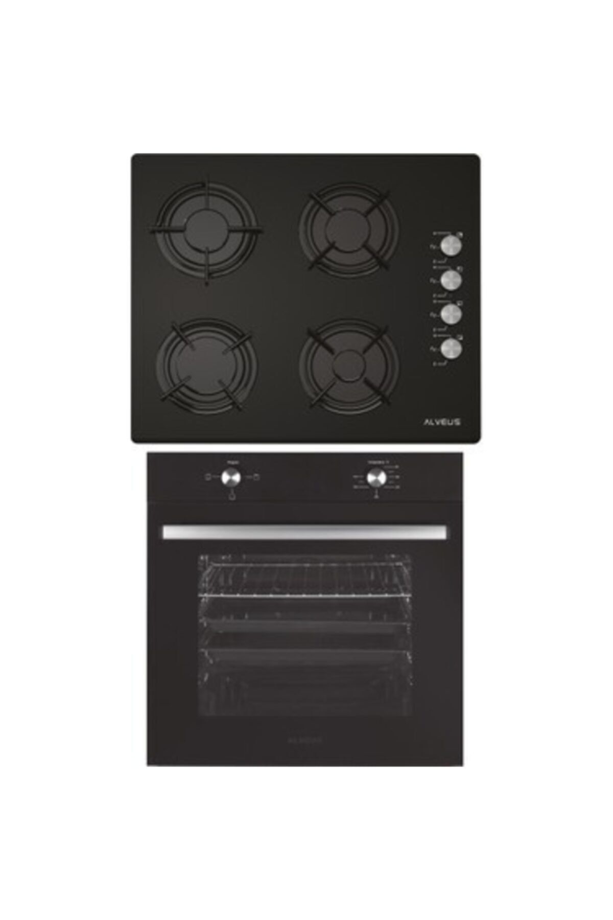 Alveus 2'li Set Siyah (gls 640+ Mfa 604)