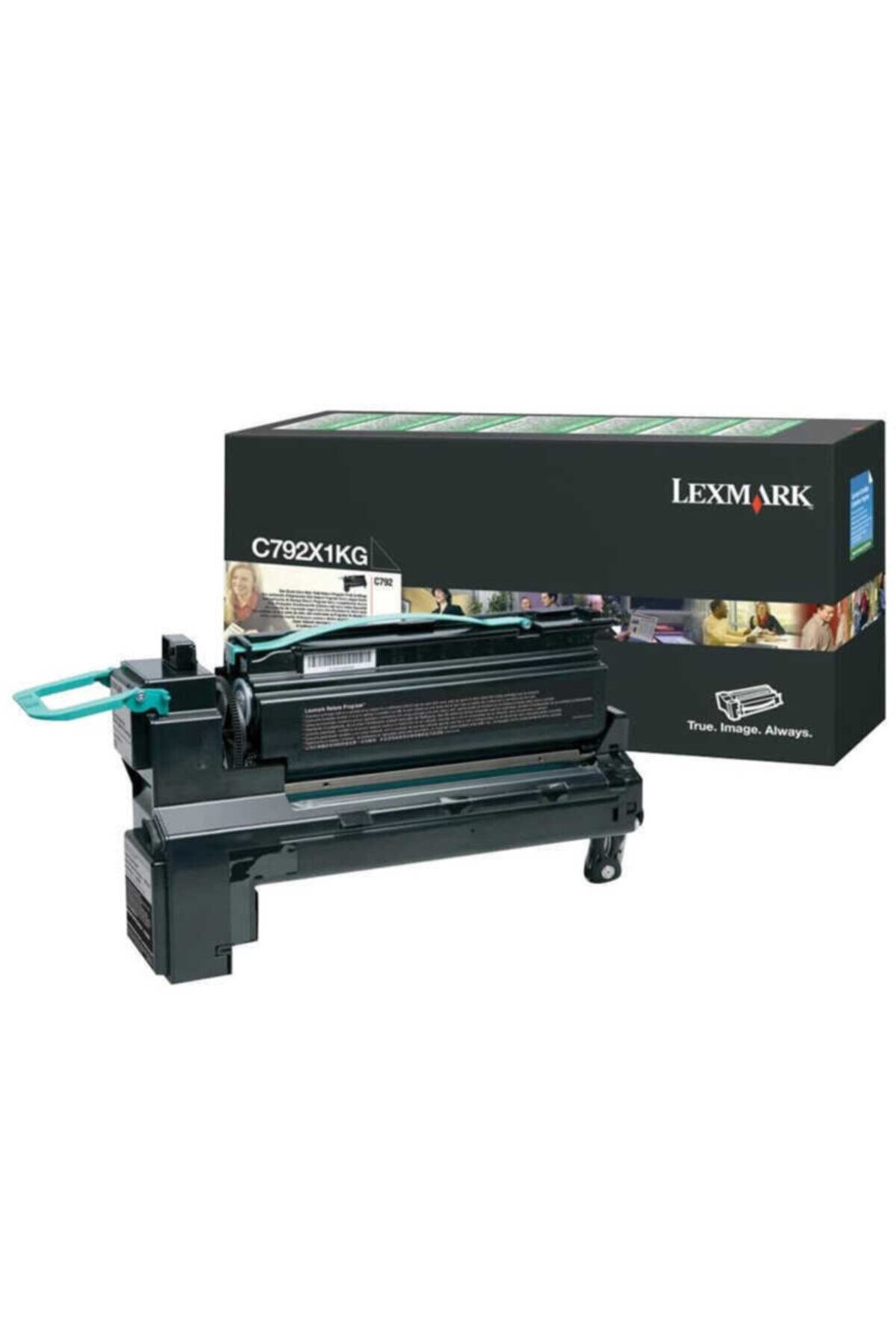 Lexmark C792-c792x1kg Siyah Orjinal Toner Yüksek Kapasiteli