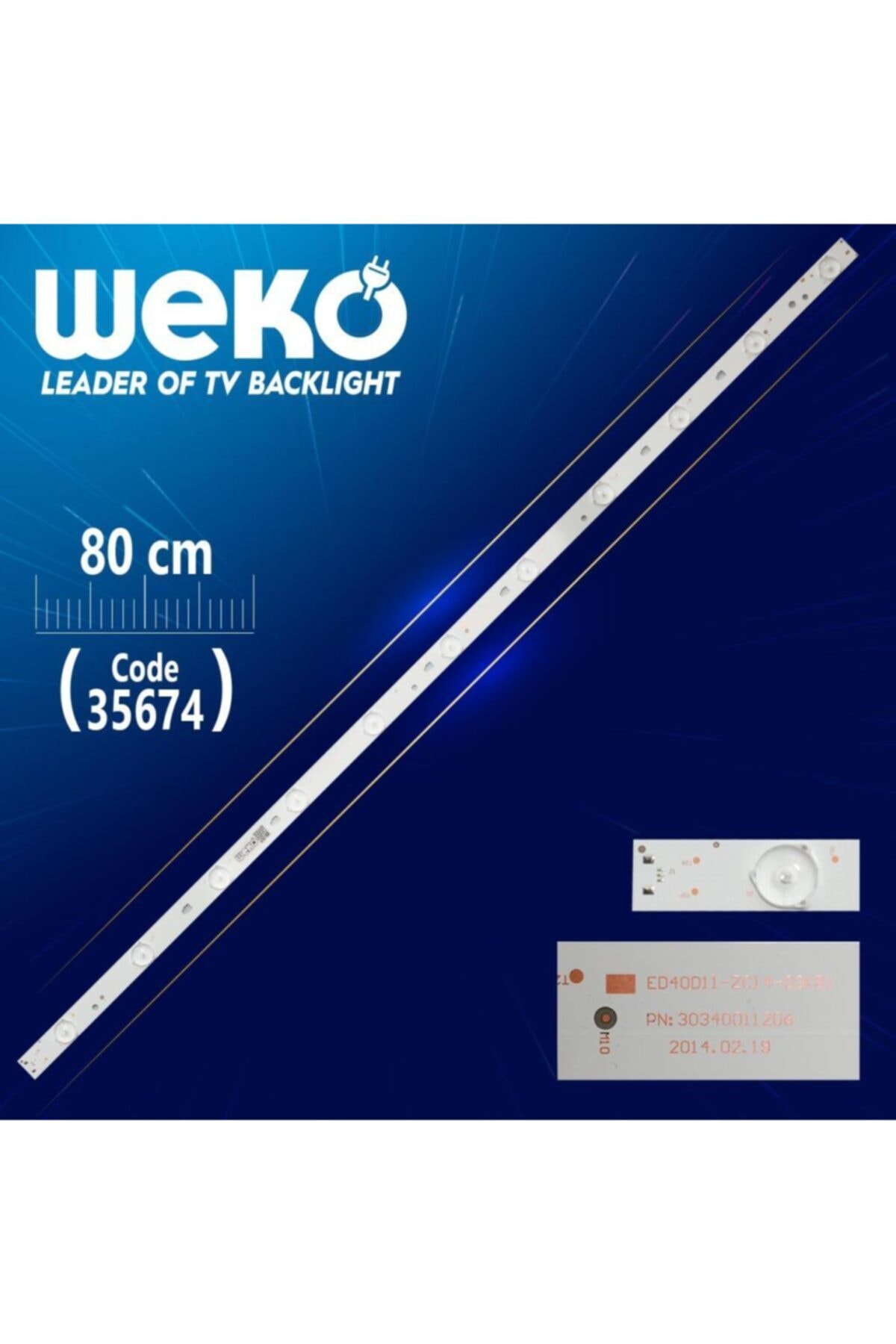 Angel Of Life Led40d11-zc14-03(b) Pn:30340011206 - 11 Ledli 80 Cm - (wk-1153)