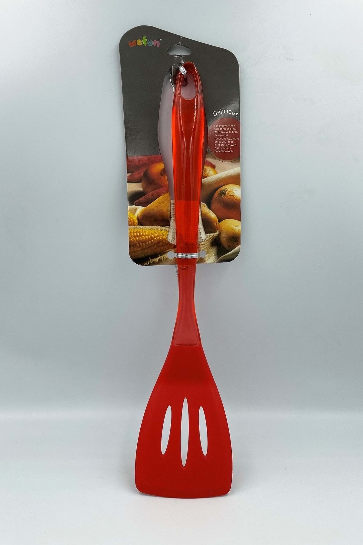 Özlem Tuhafiye Wefun Ada-403 Silikon Oluklu Spatula