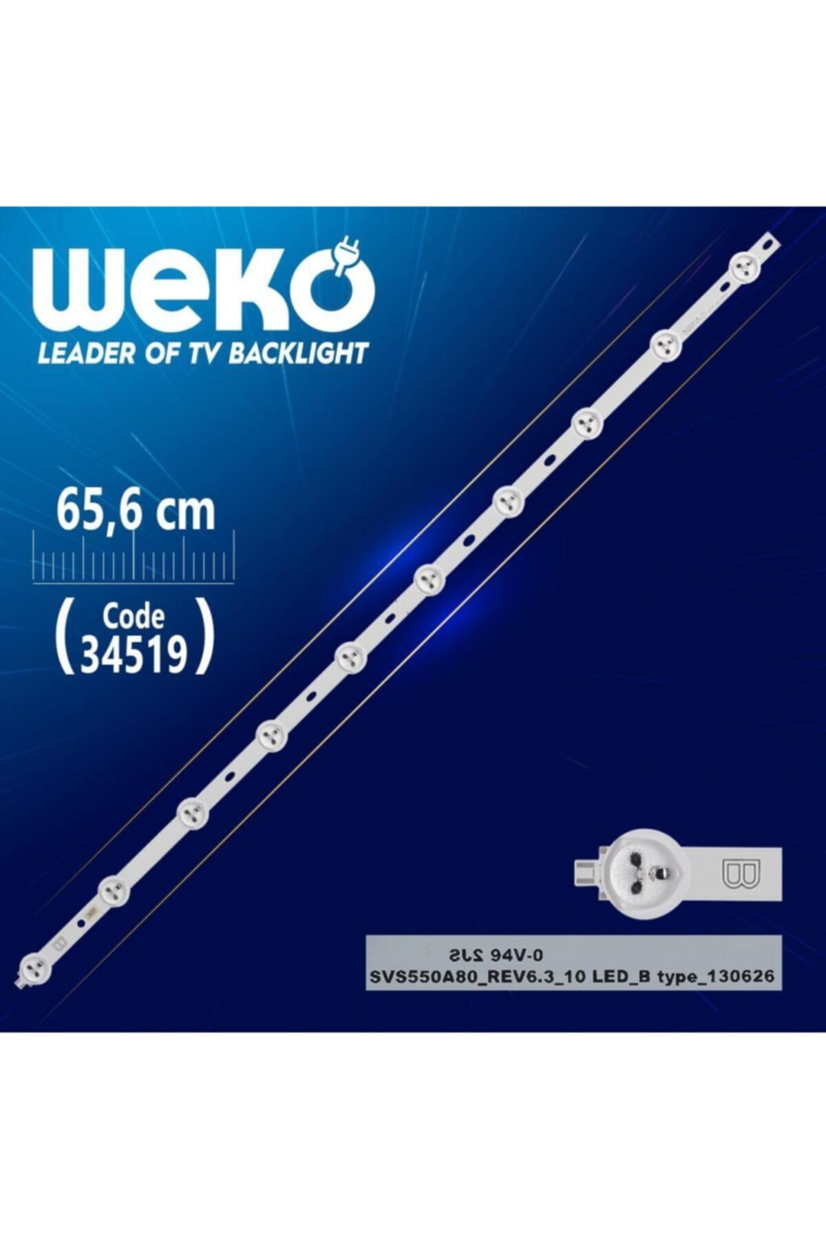 Angel Of Life Svs550a80_rev6.3_10 Led_b Type_130626 - 65.6 Cm 10 Ledli (wk-613)