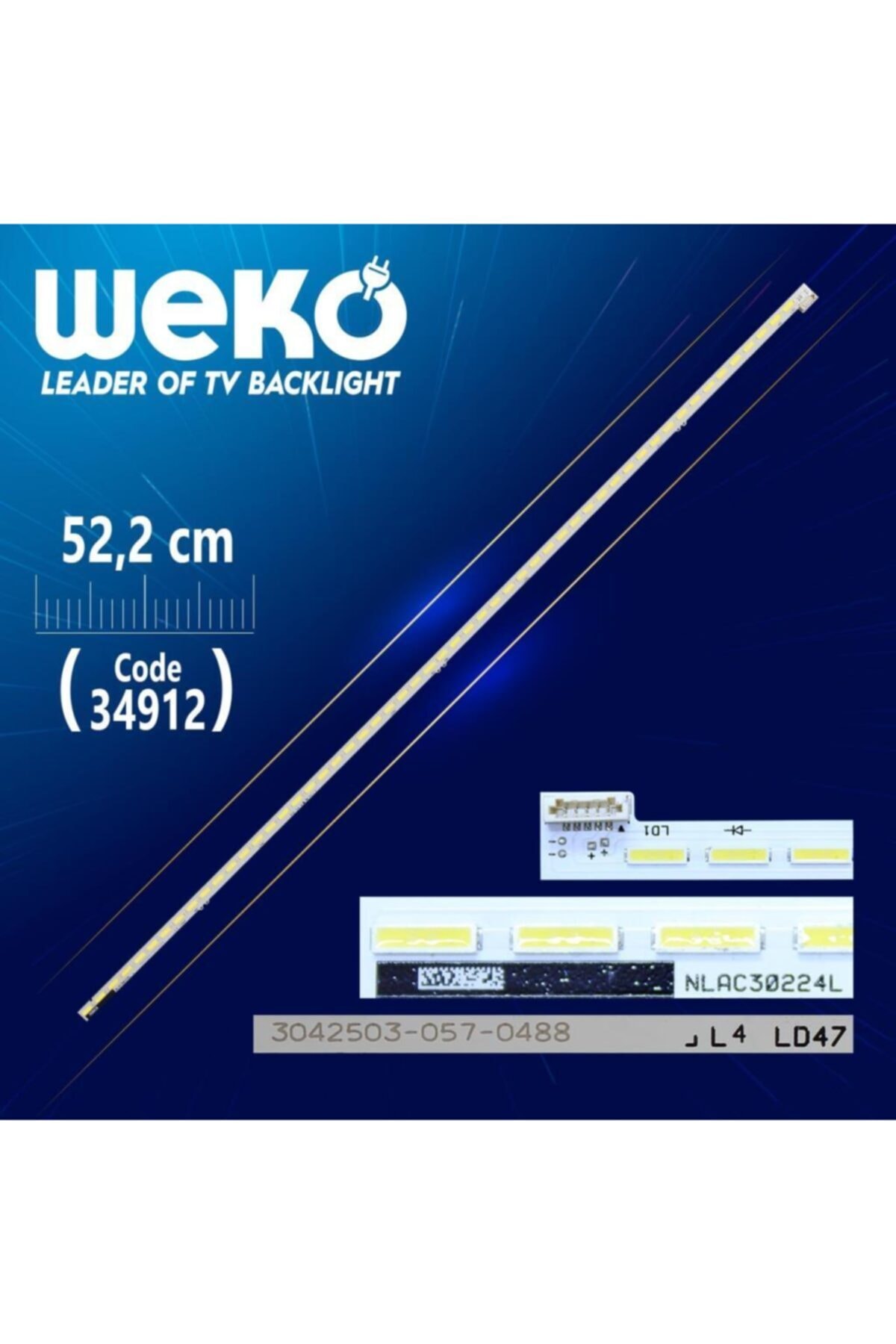 Angel Of Life Nlac30224l (left) 3032303-057-0210 52.2 Cm 54 Ledli - (wk-749)