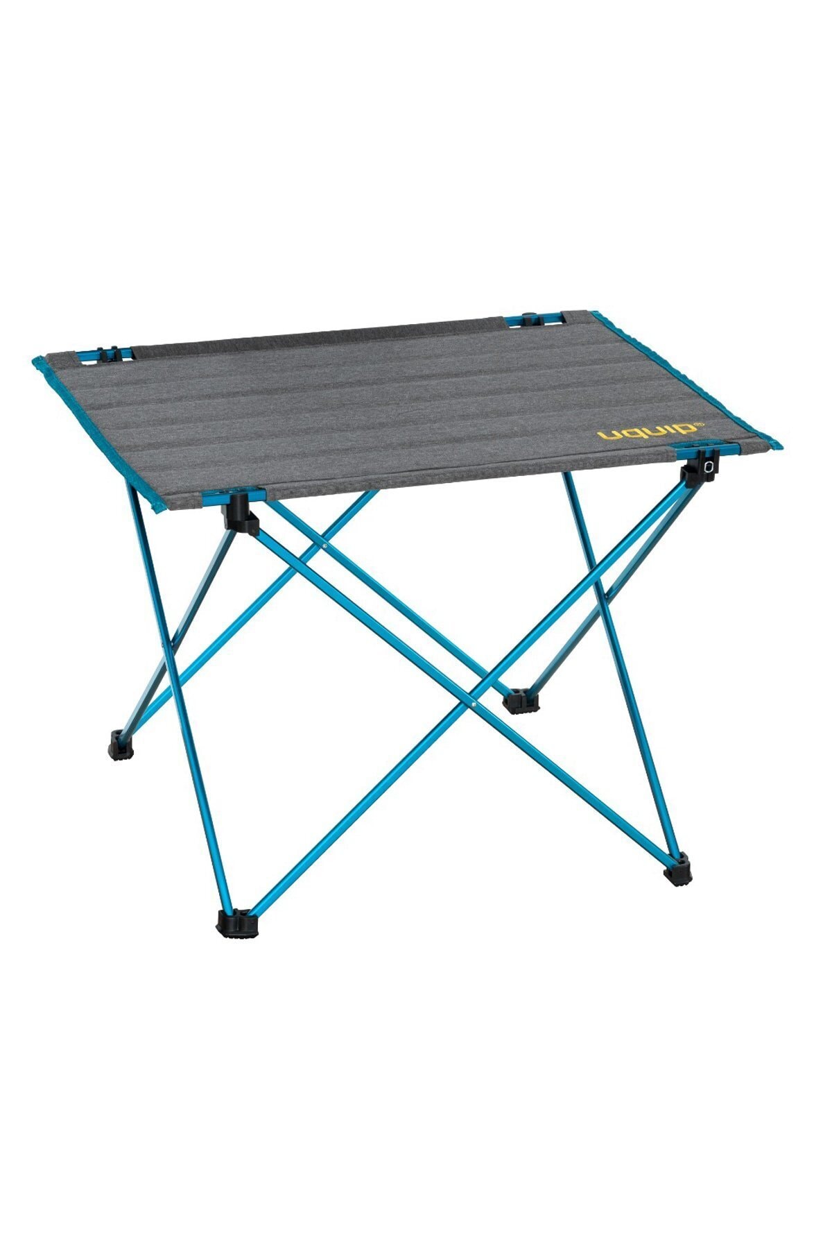 Uquip Liberty Sağlam Alu Tablalı Ultra Hafif Kamp Masası Grey