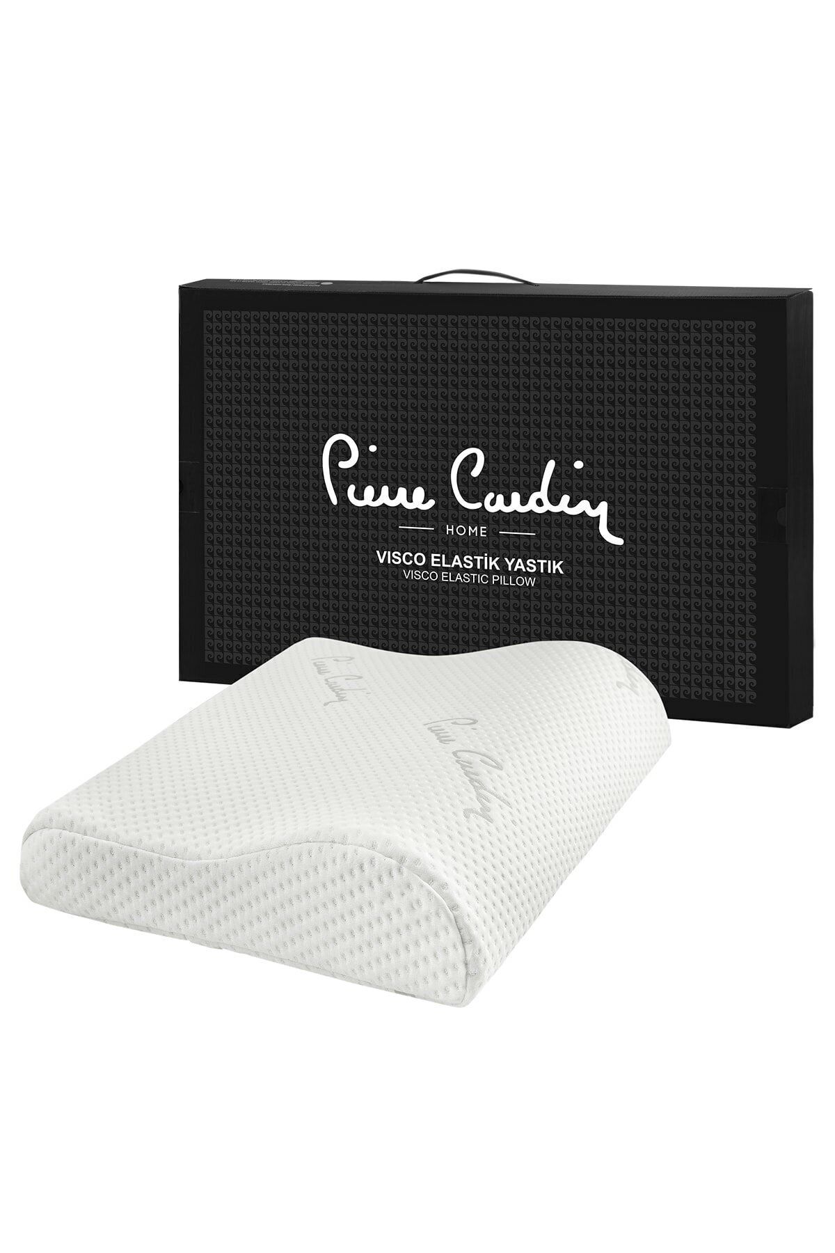 Pierre Cardin Boyun Destekli Ortopedik Visco Yastık Logo 50x30 cm