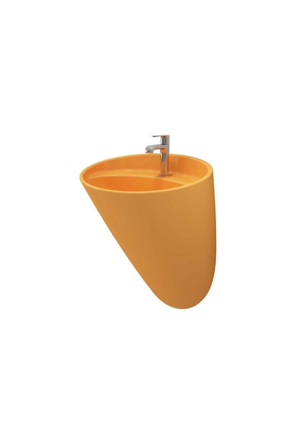 Bocchi Venezia Asma Monoblok Lavabo (54x47 Cm) Parlak Mandalina