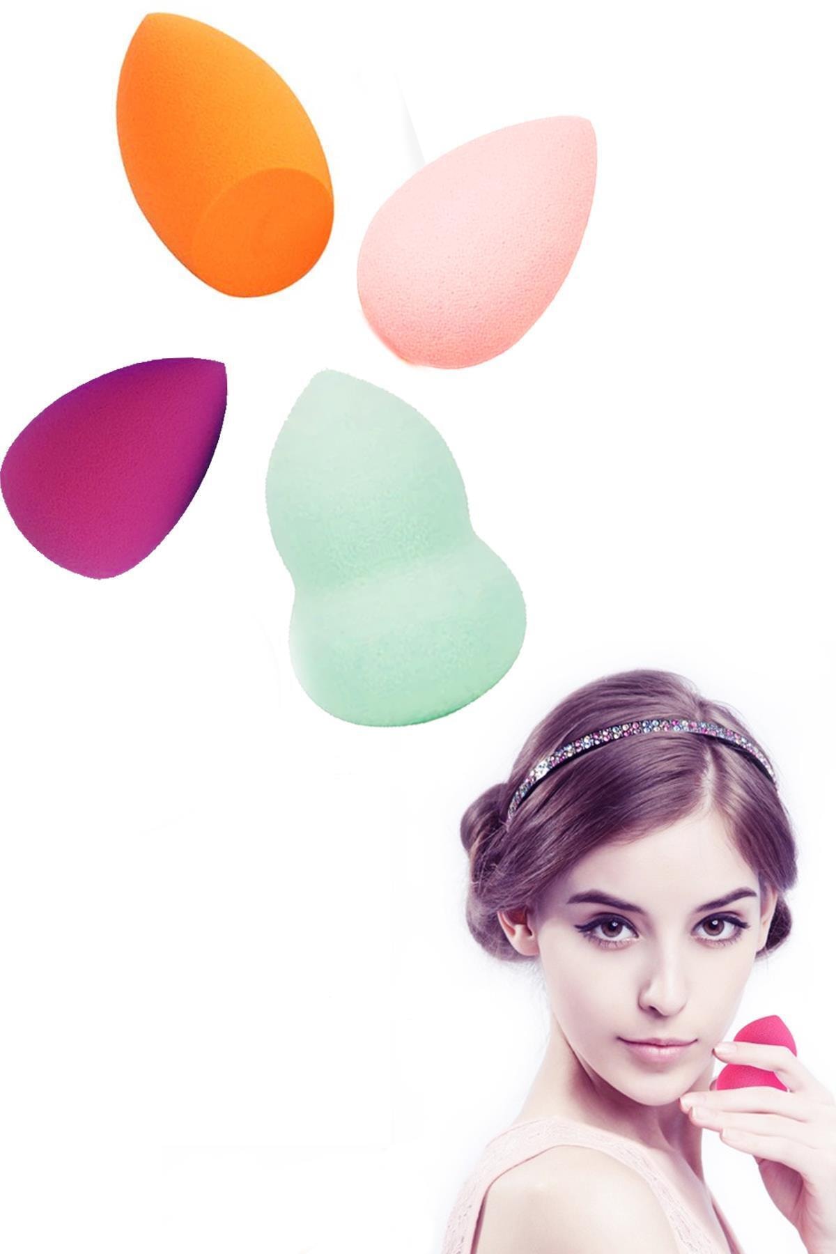 Hayveys 4' Lü Sponge Şişen Makyaj Süngerleri