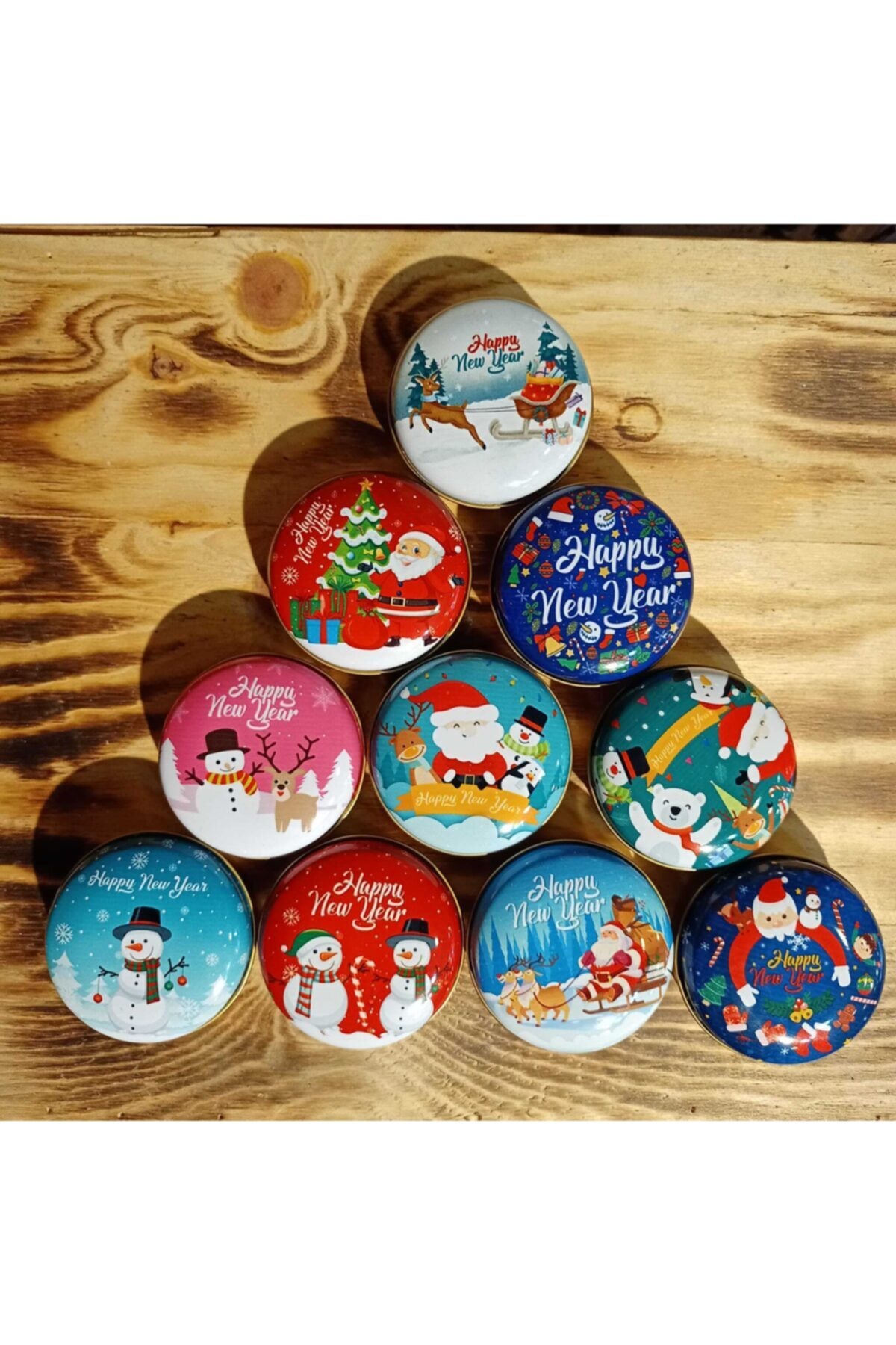 Atölye Düş Yılbaşı Konseptli Kutulu Mum Set