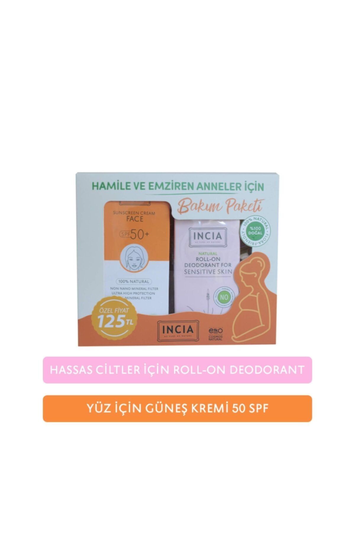 Incia Hamile Ve Emziren Anneler Için Doğal Bakım Paketi