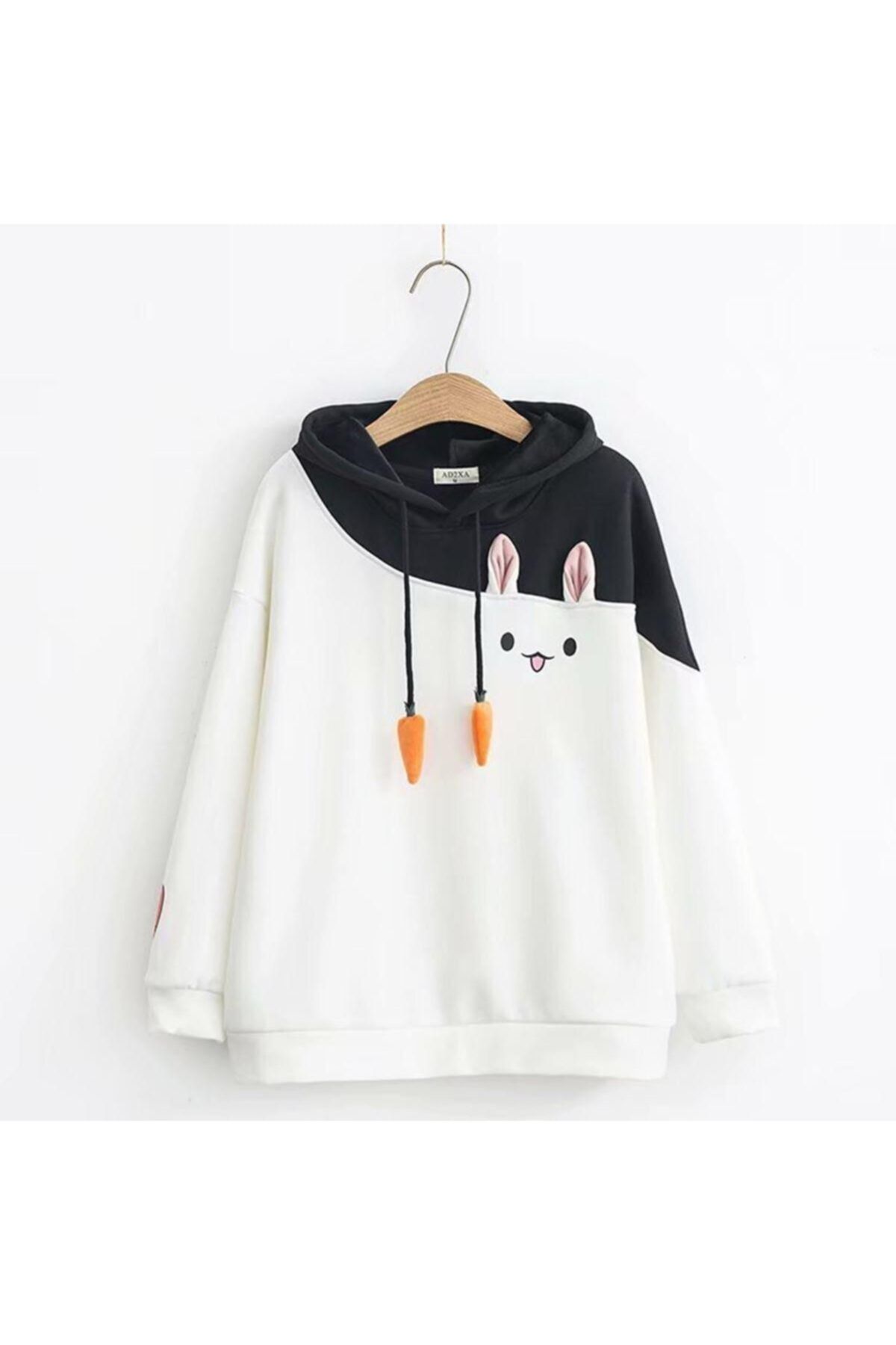trendypassion Kore Havuç Tavşan Sweatshirt