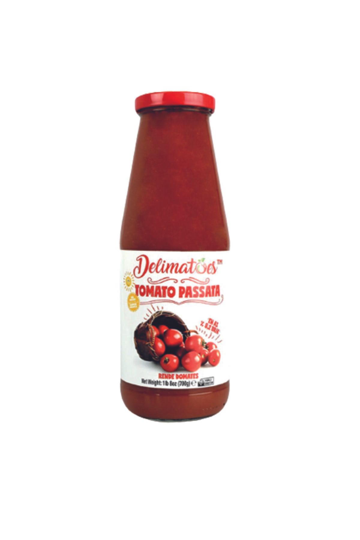 DELIMATOES Rende Domates Sos (1 Adet X 700gr)