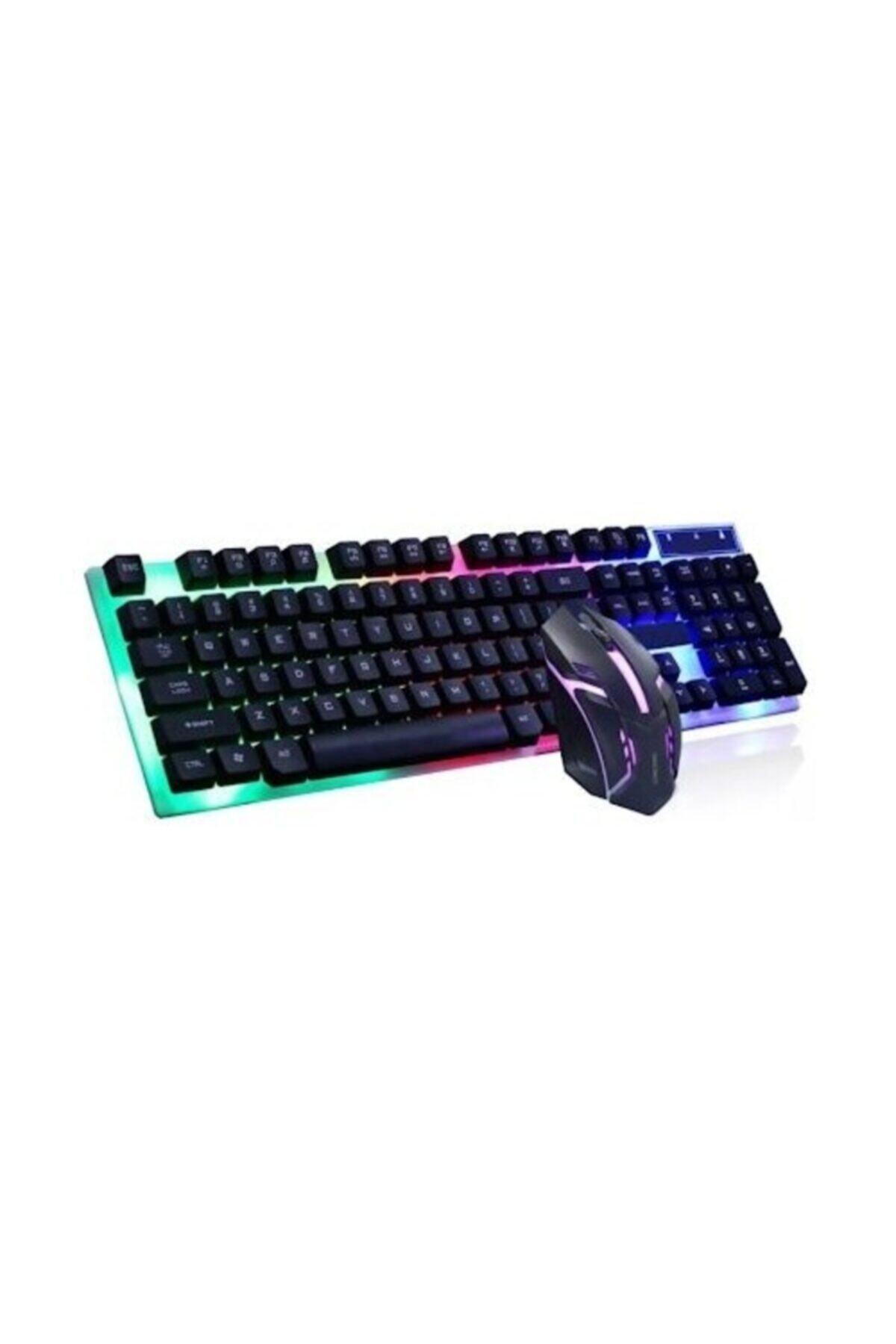 mtnteknolojı Combo Gamer Işıklı Oyuncu Klavyesi + Mouse Orjinal