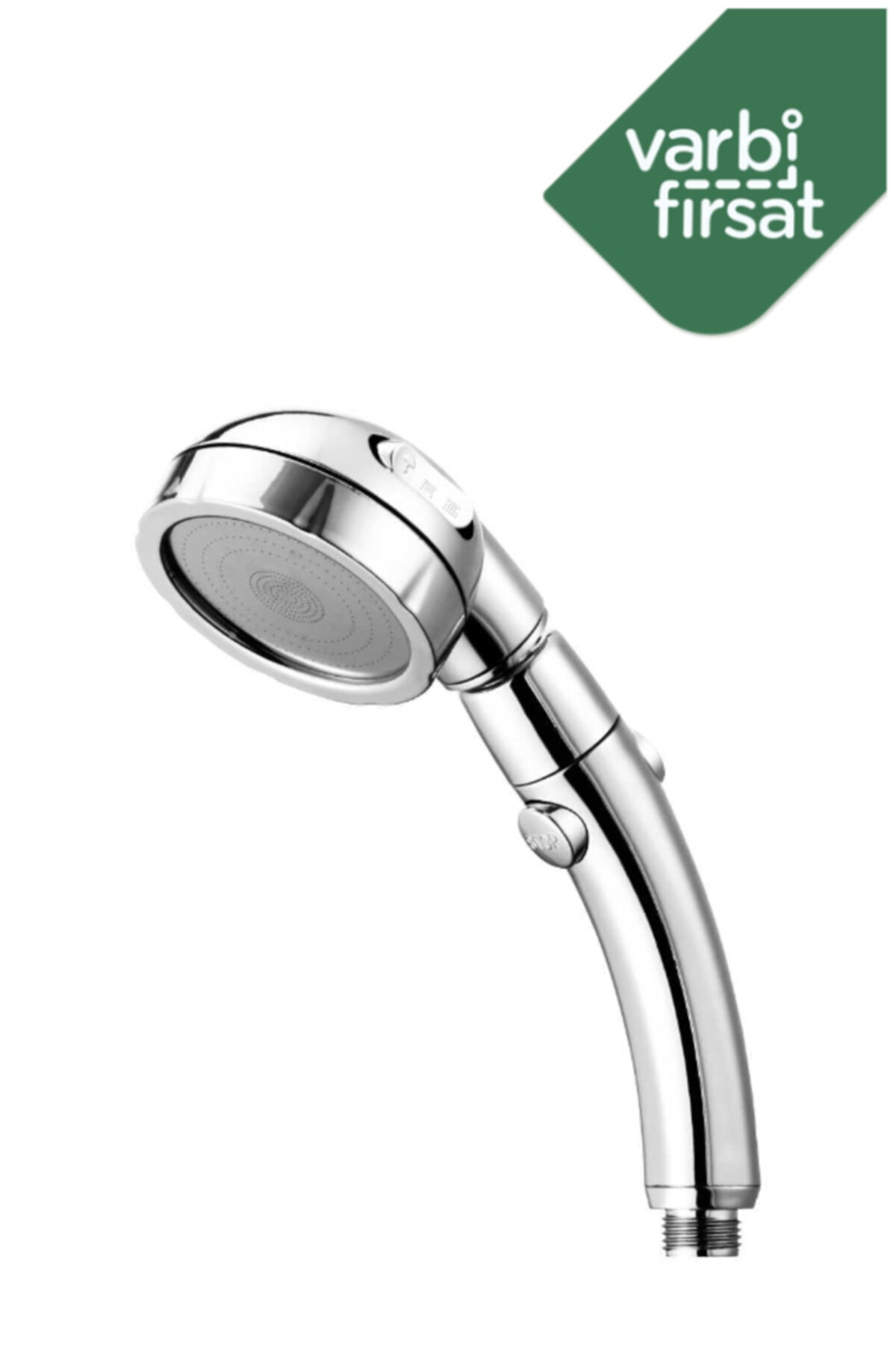 Varbifırsat Su Tasarruflu 3 Fonksiyonlu Aç/kapa Butonlu Duş Başlığı