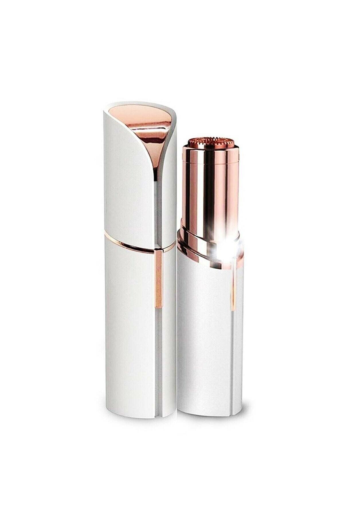 Flawless Profesyonel Ruj Görünümlü Mini Epilasyon Aleti & Cilt Temizleyici