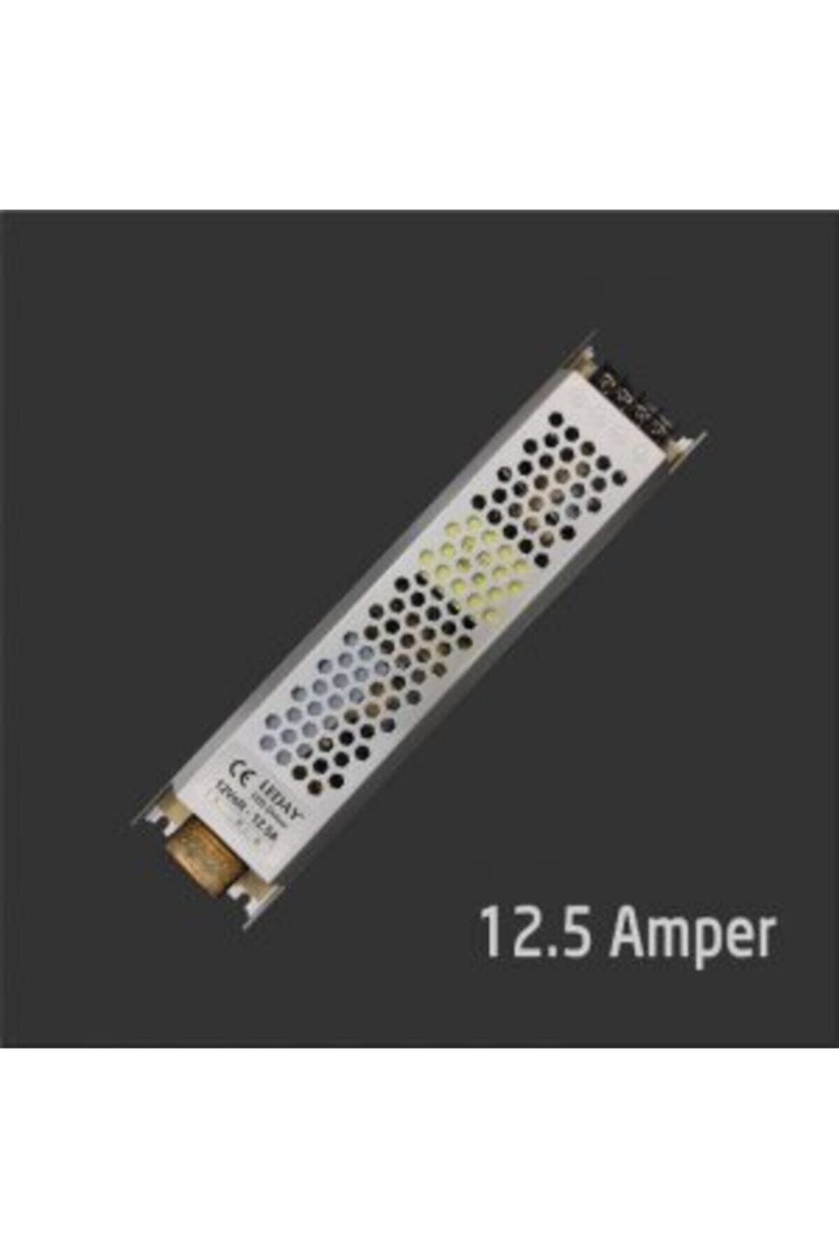 ZFR Led Tafosu 12,5 Amper 150 Watt 12 Volt Şeritled Trafo Adaptör