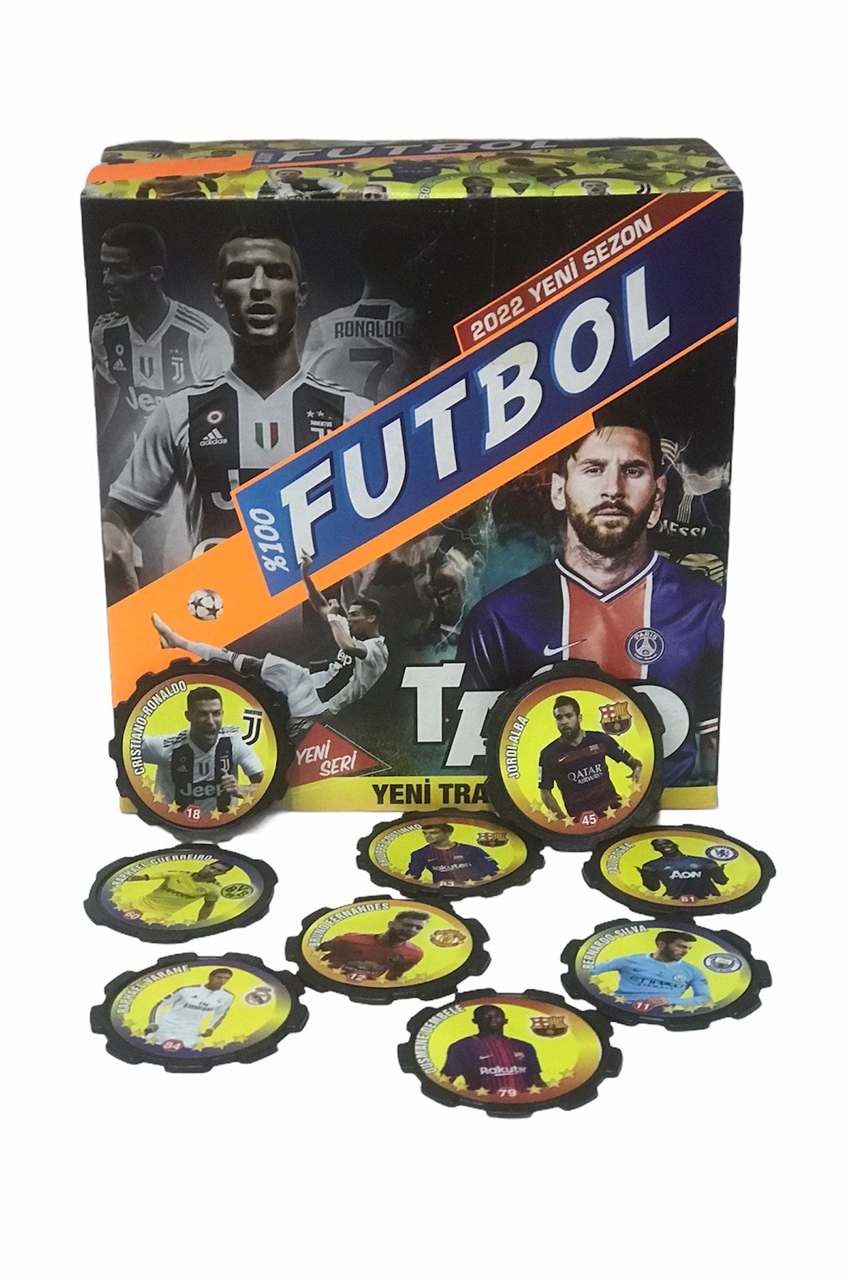 Celicido Futbolcu Oyun Tasoları 2022 Yeni Seri Lig Tasoları Kutulu 150 Adet