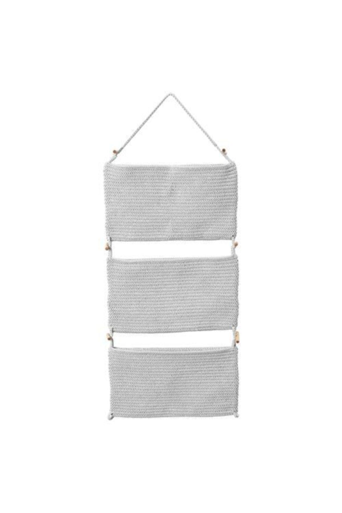 IKEA Bölmeli Düzenleyici-asılır Organizer Meridyendukkan 35x90 Cm Gri Renk Düzen-saklama Düzenleyici
