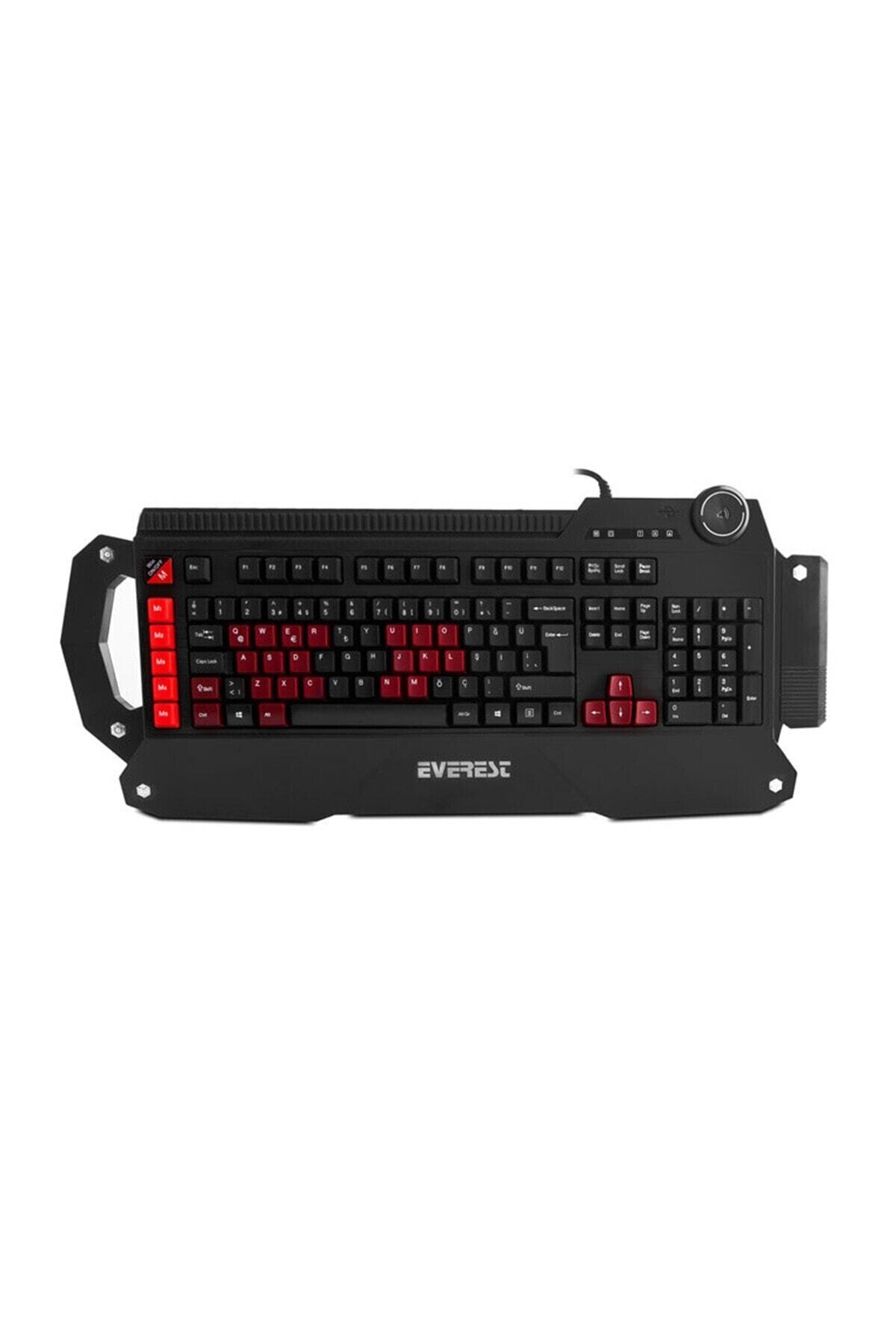 Everest Dlk-5115 Usb Makrolu Gaming Q Multimedia Klavye Dlk-5115