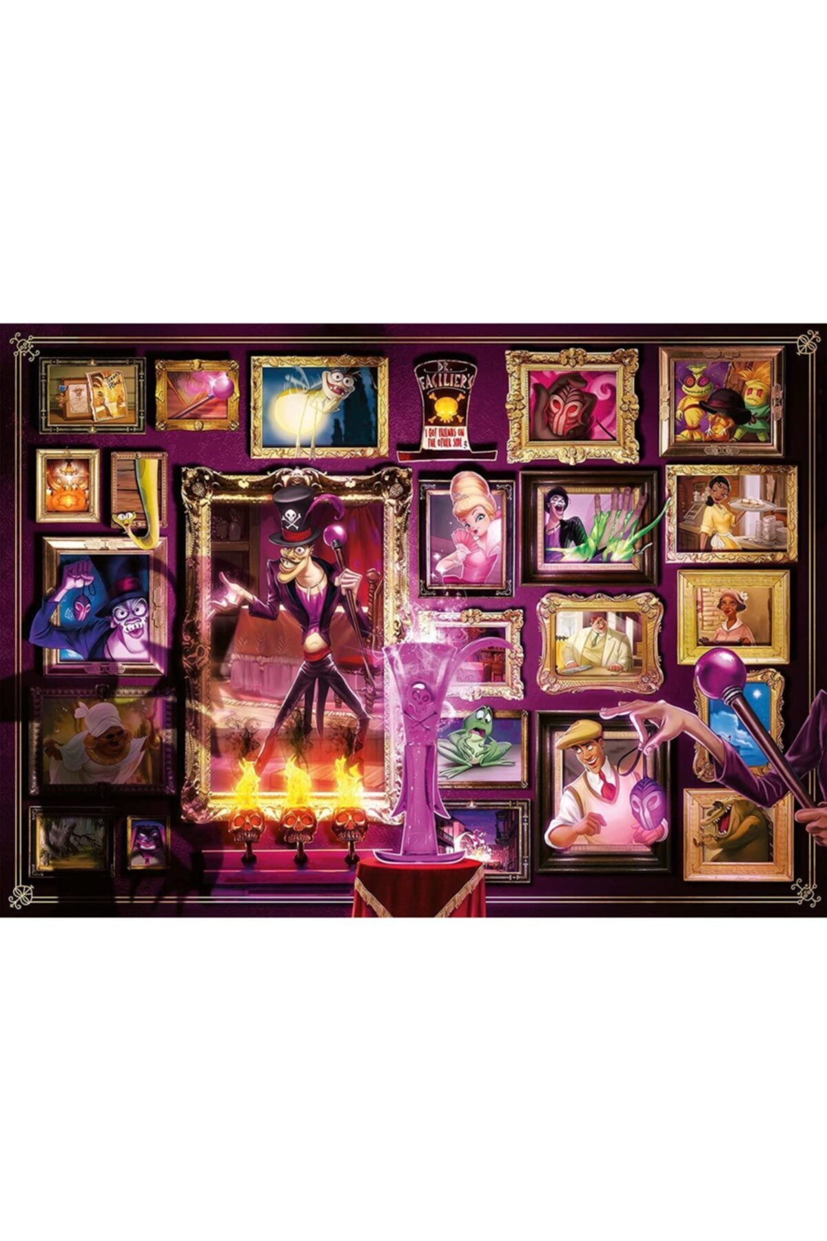 RAVENSBURGER Wd Vill Dr. Facilier 1000 Parça Puzzle 165230