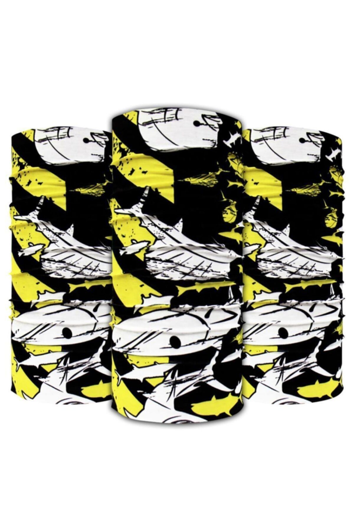 Knmaster Strange Buff Bandana Boyunluk Maske Saç Bandı 3'lü Paket