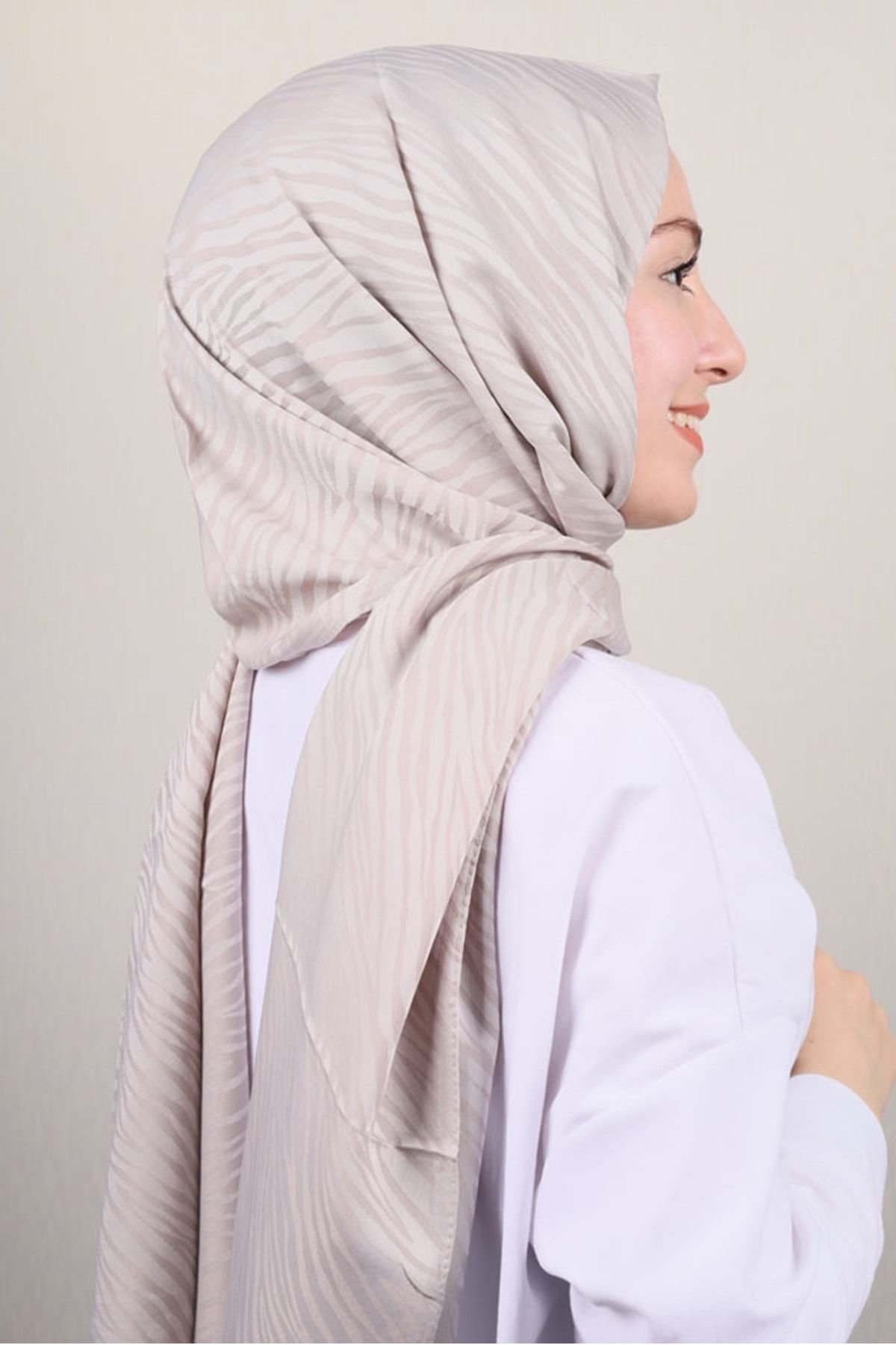 Modakaşmir Moda Kaşmir Ipeksi Jakarlı Şal - Desen-03 - Renk-09