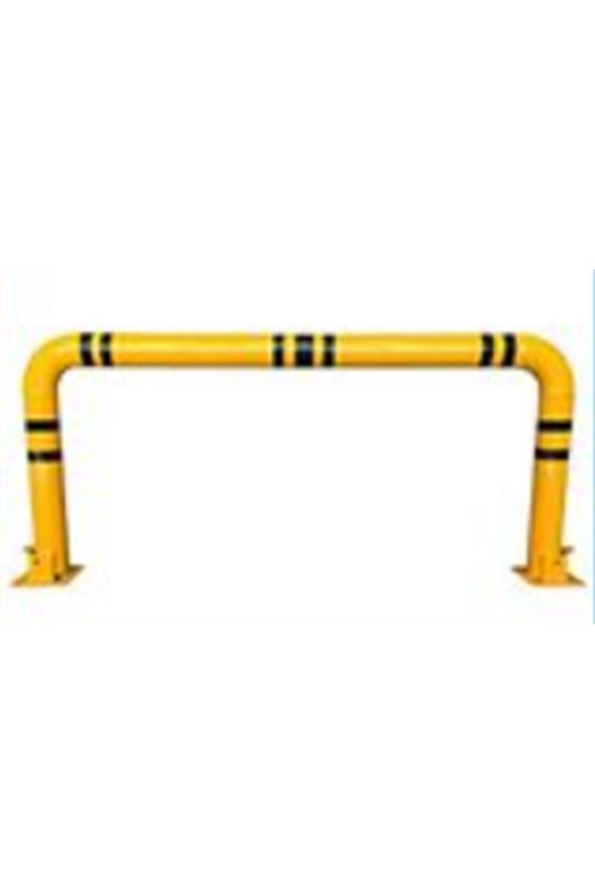 İleri Trafik Otopark Kolon Koruyucu Bariyer, Metal Bariyer 104x46cm