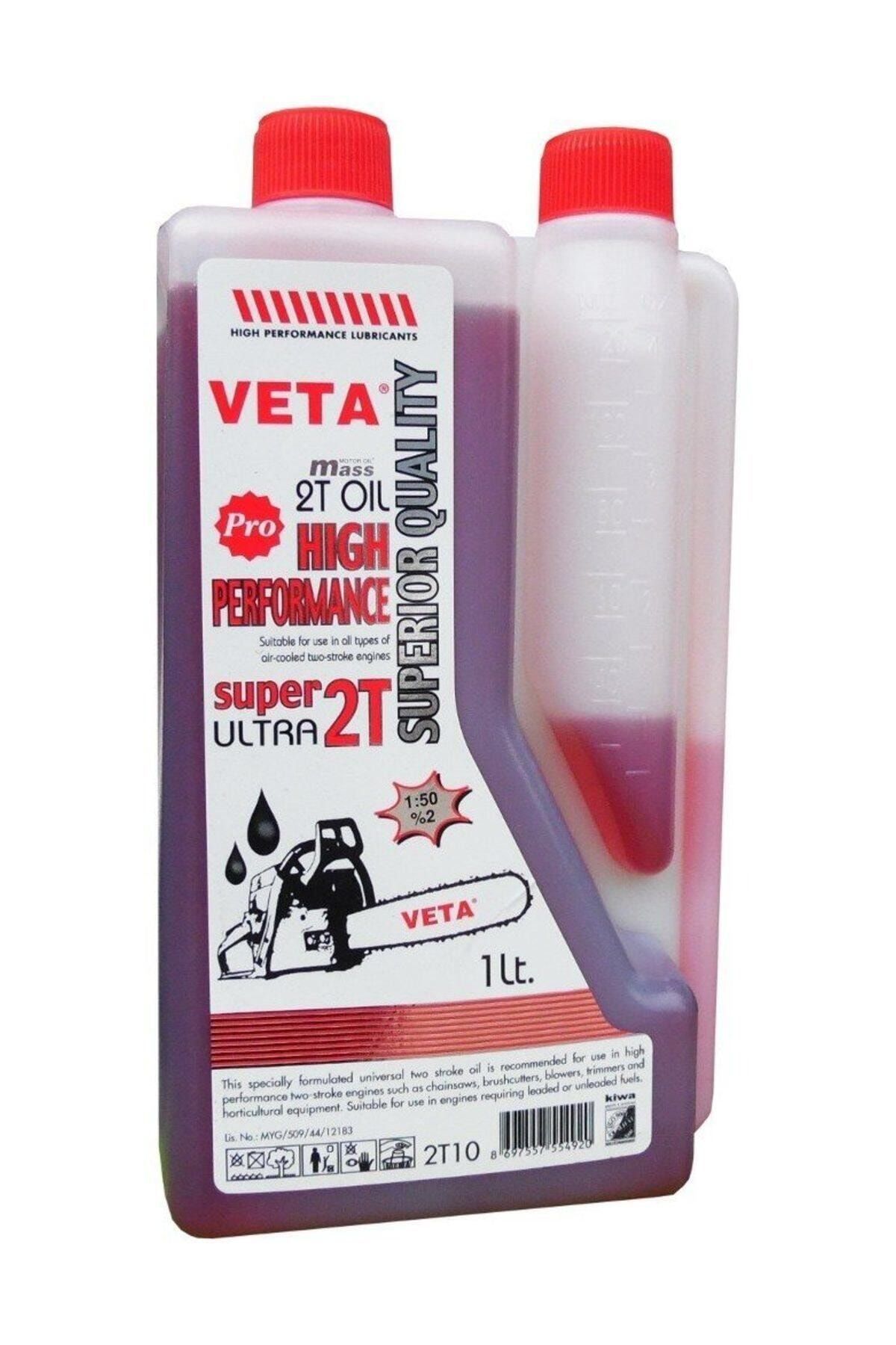 Veta 2T10 Pro İki Zamanlı Motor Yağı 1 Litre (Bahçe Makinaları İçin)