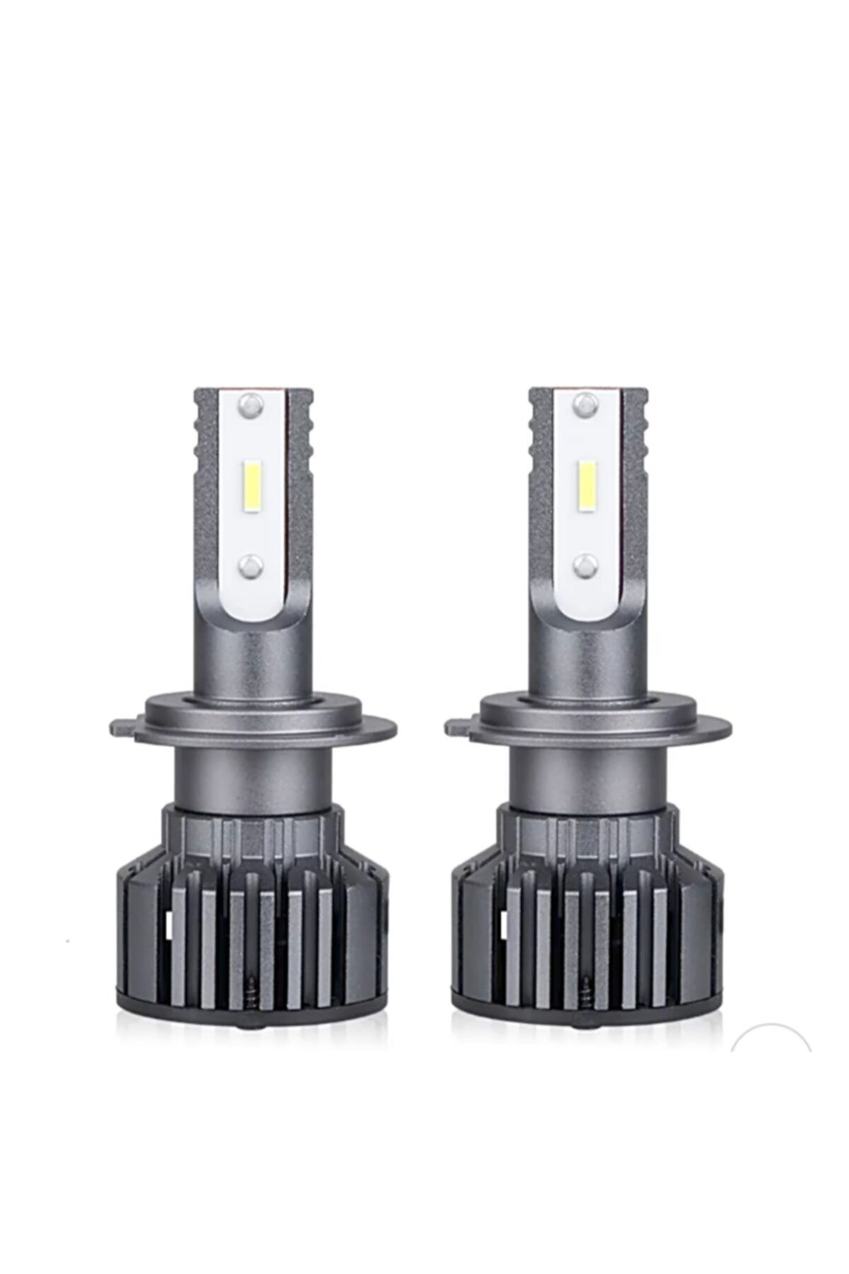 Redno Renault Megane 4 Led Xenon Kısa ve Uzun Far Ampulü H7 Mini Kısa Tip 8000 Lümen Beyaz