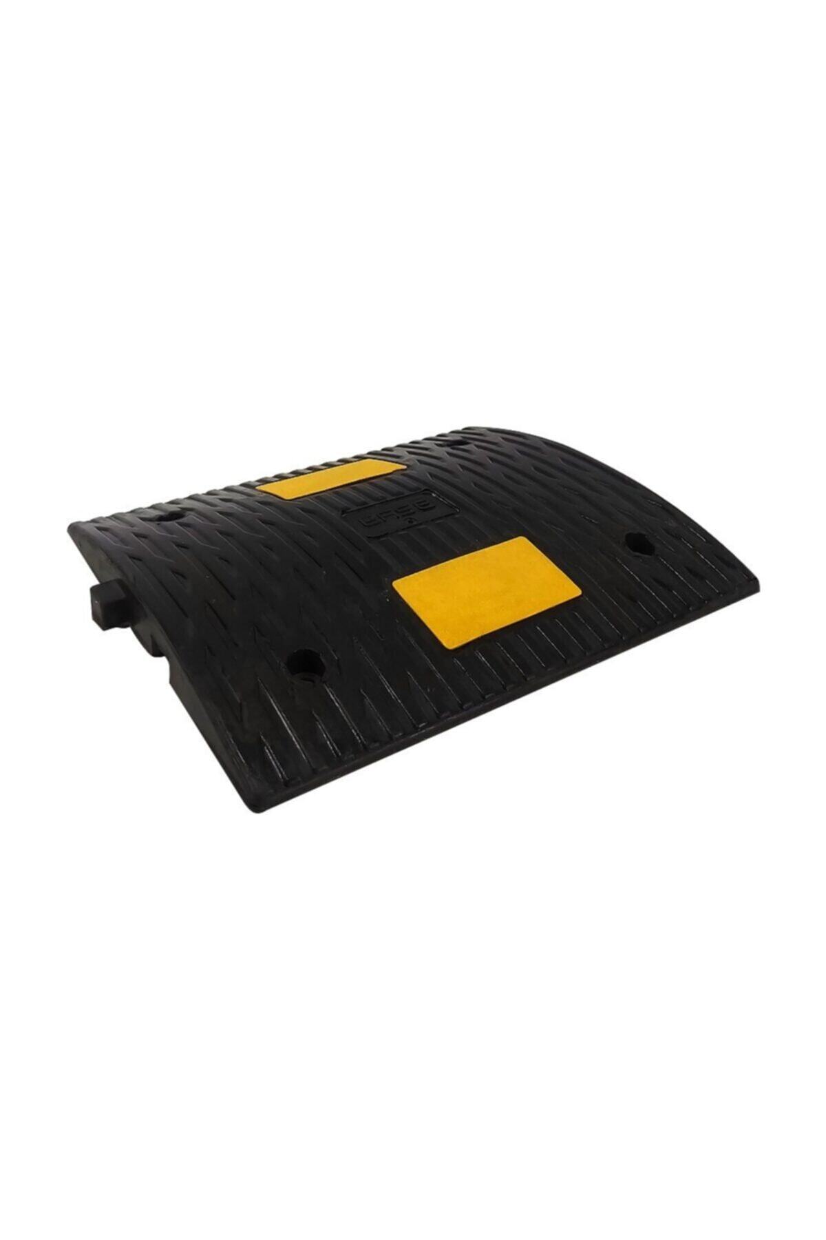 İleri Trafik Kauçuk Hız Kesici, Yol Kasisi 50 X 40 X 4,5 Cm - Eko 2 Bantlı