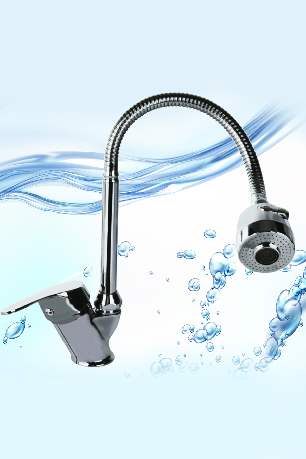 xolo Mix Spiralli Eviye Bataryası Seti Sıcak Soğuk Girişli